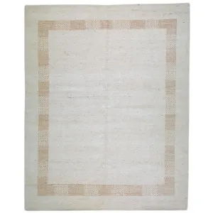 Hand-Knotted Modern Gabbeh Design Wool Handmade Rug (Size 8.3 x 9.11) Cwral-9546