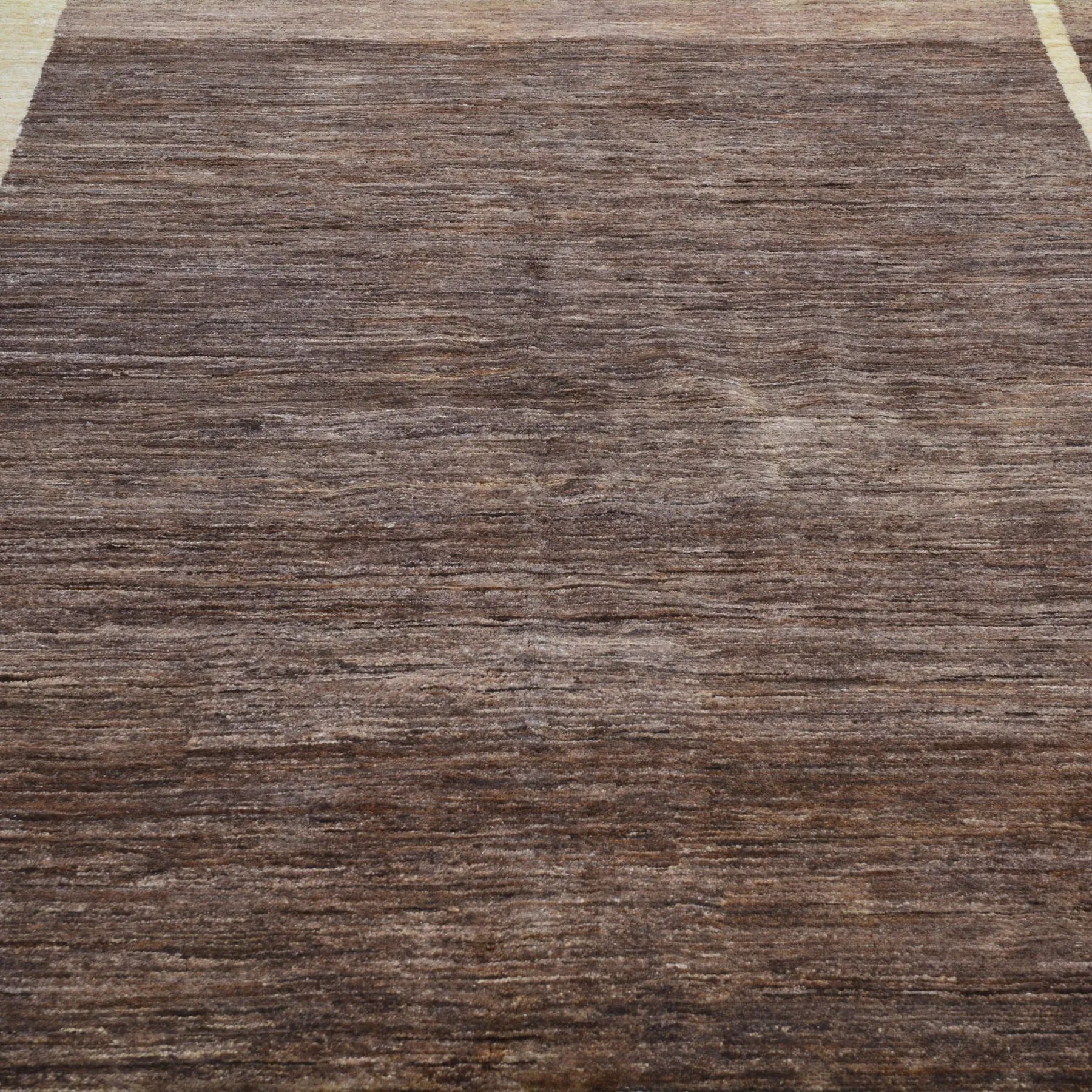 Hand-Knotted Modern Peshawar Gabbeh Design Wool Rug (Size 6.8 X 7.8) Cwral-6840