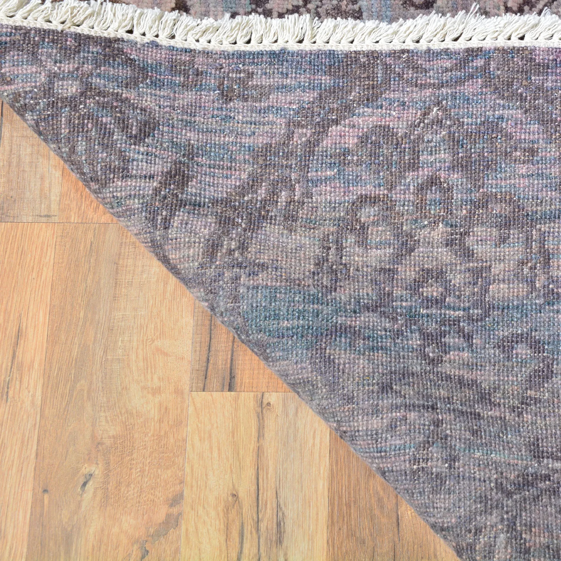 Hand-Knotted Modern Tone on Tone Design Wool Handmade Rug (Size 4.7 X 6.6) Brrsf-660