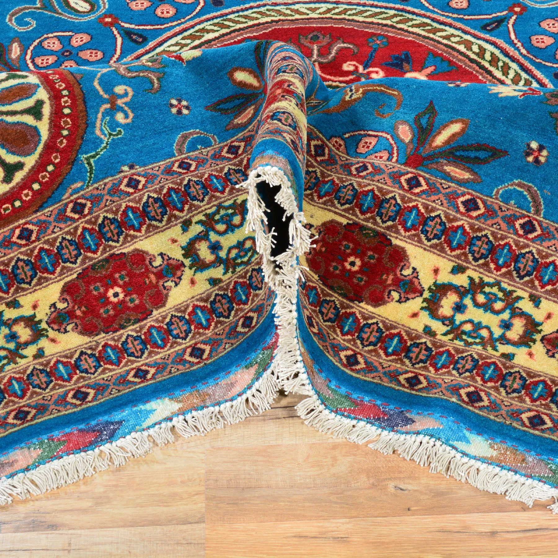 Hand-Knotted Oriental Design Handmade 100% Wool Rug (Size 6.7 X 9.8) Cwral-6753
