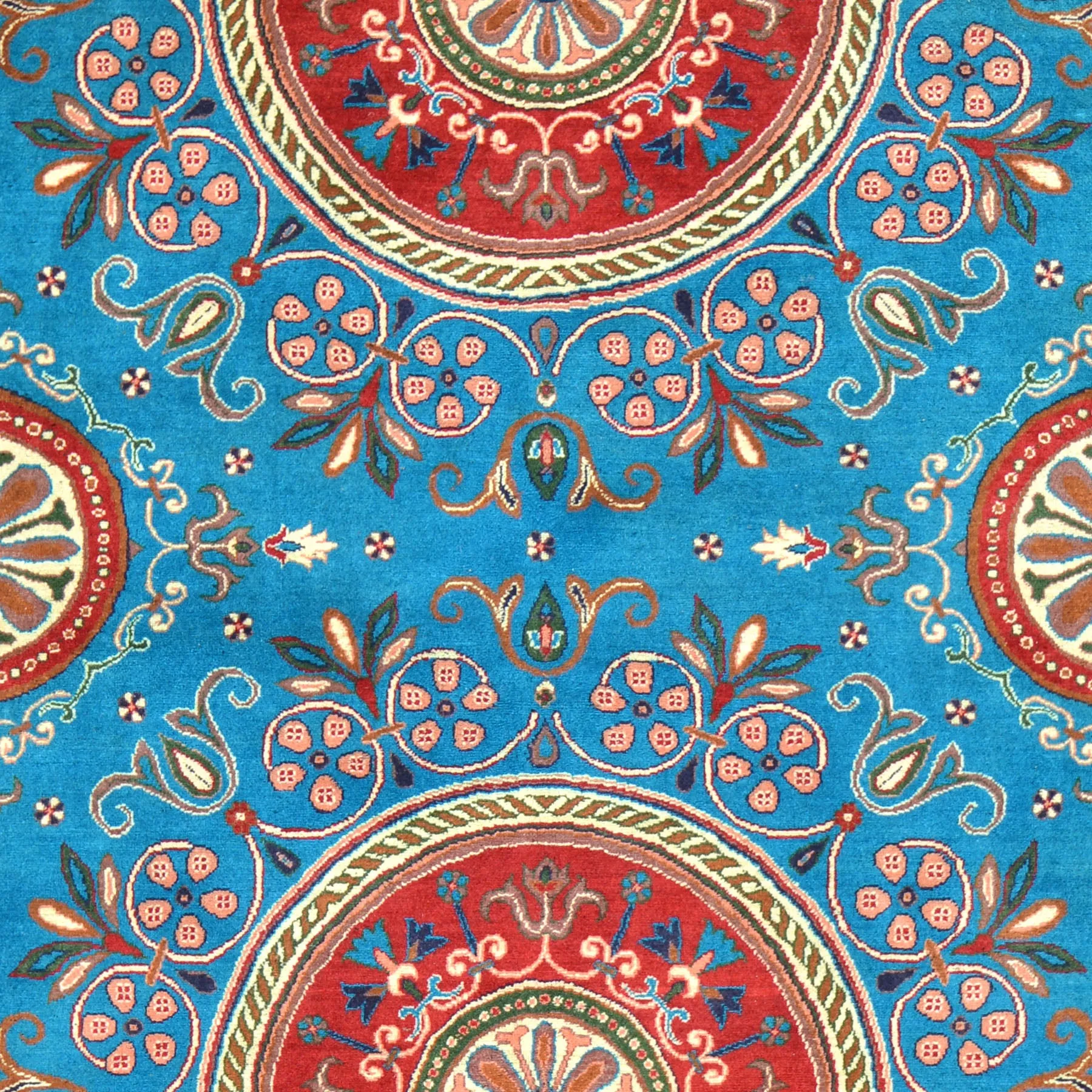Hand-Knotted Oriental Design Handmade 100% Wool Rug (Size 6.7 X 9.8) Cwral-6753