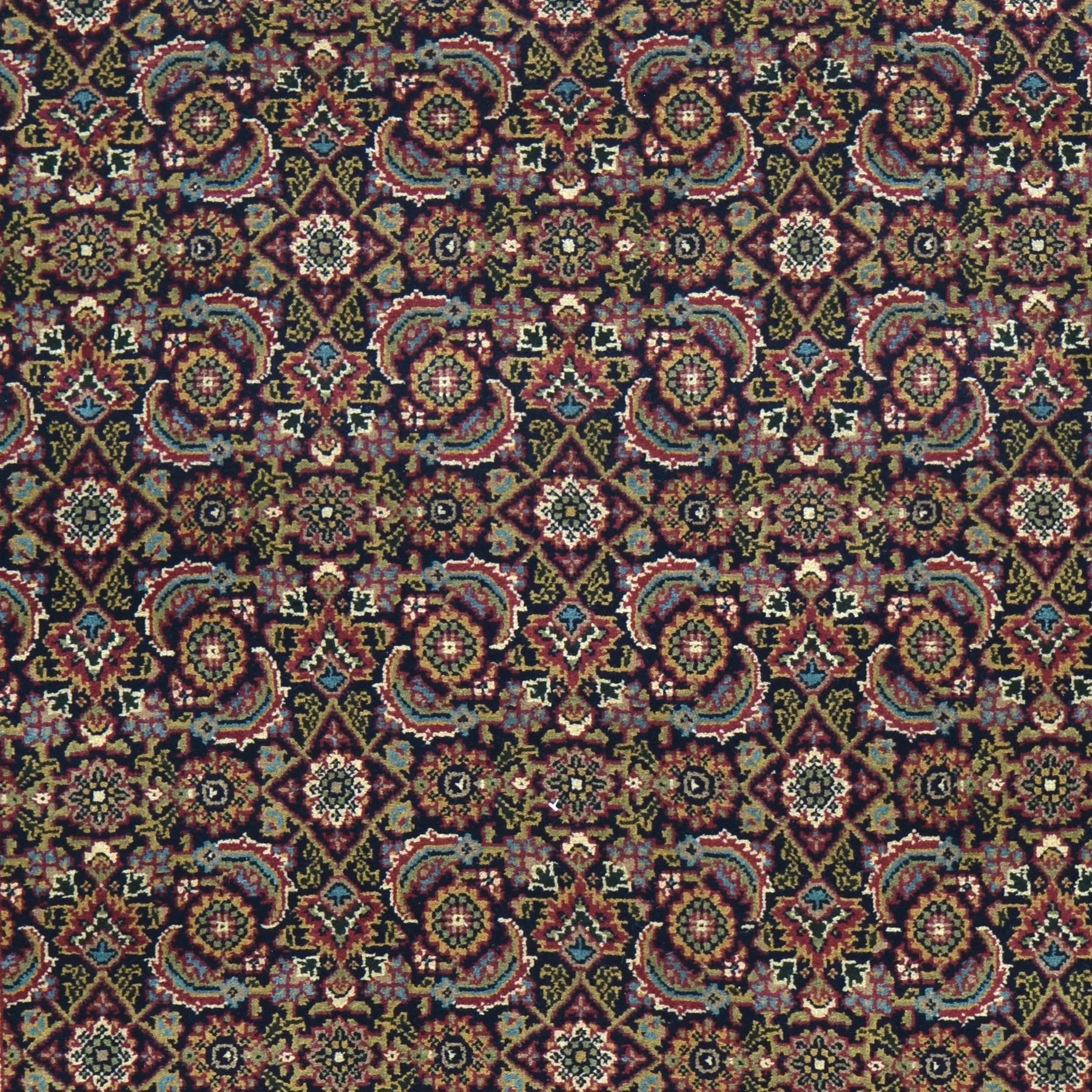 Hand-Knotted Oriental Herati Design Wool Rug (Size 4.10 X 7.0) Brral-6195