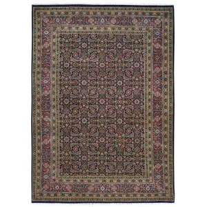 Hand-Knotted Oriental Herati Design Wool Rug (Size 4.10 X 7.0) Brral-6195