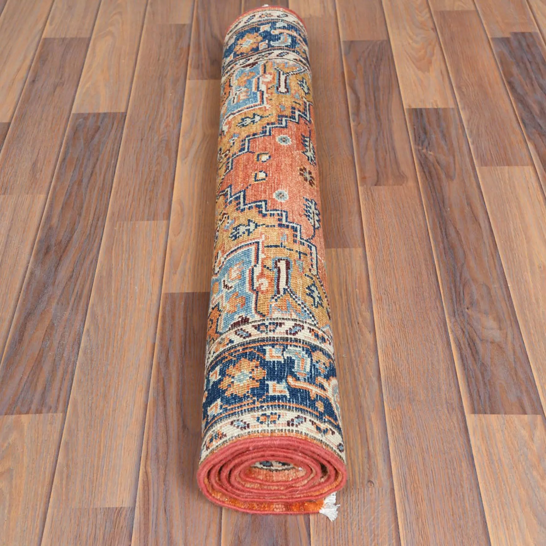 Hand-Knotted Oriental Heriz Design Wool Handmade Rug (Size 3.0 X 4.8) Cwral-8889