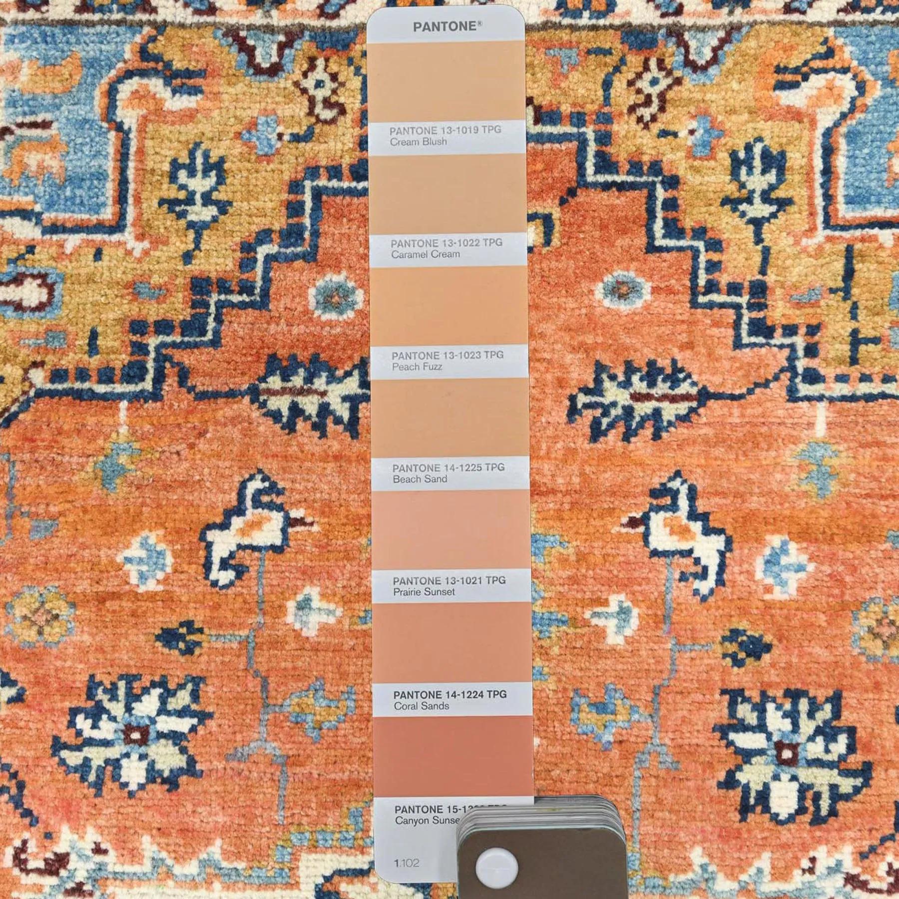 Hand-Knotted Oriental Heriz Design Wool Handmade Rug (Size 3.0 X 4.8) Cwral-8889