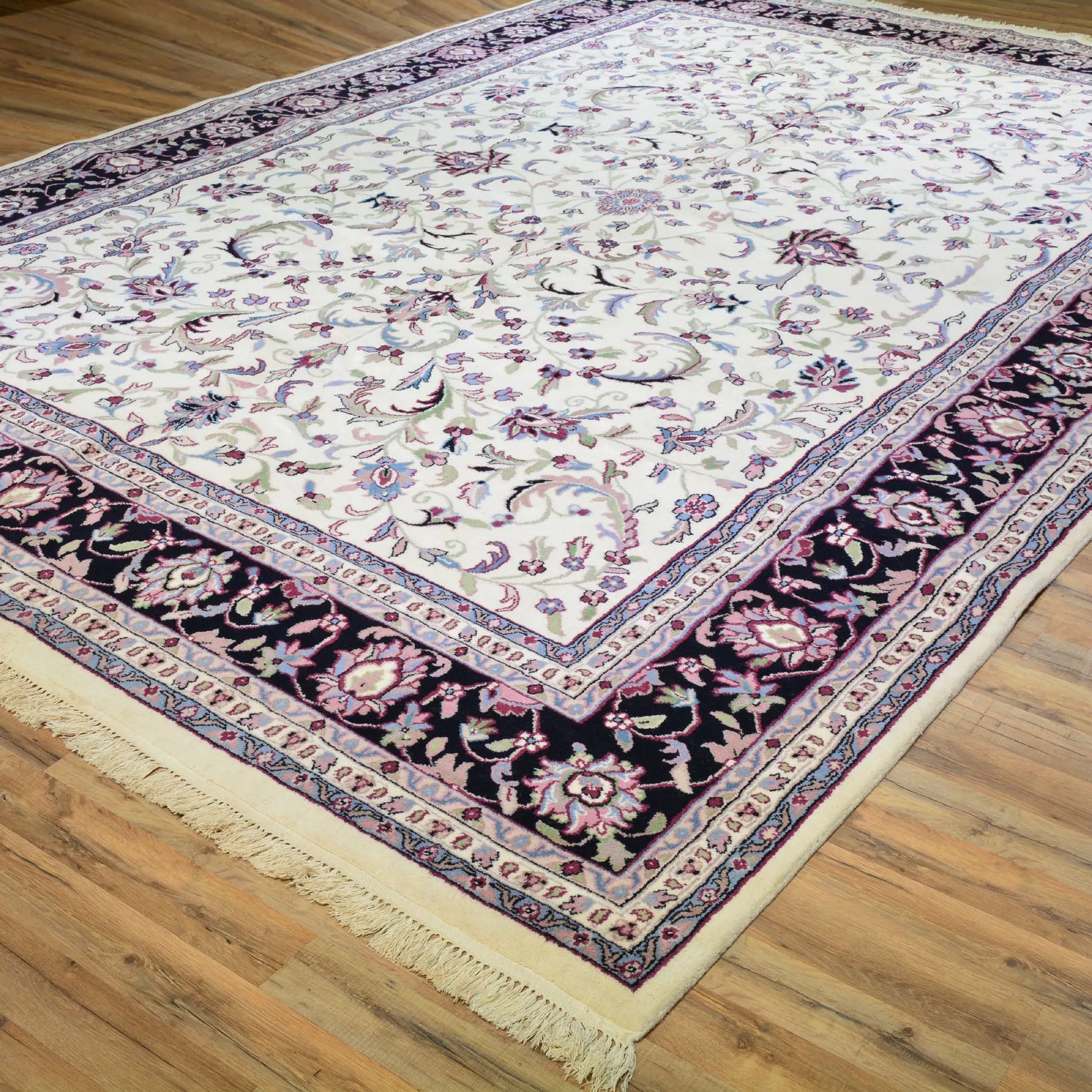 Hand-Knotted Oriental Mahal Design Wool Rug (Size 10.0 X 13.11) Brral-5643