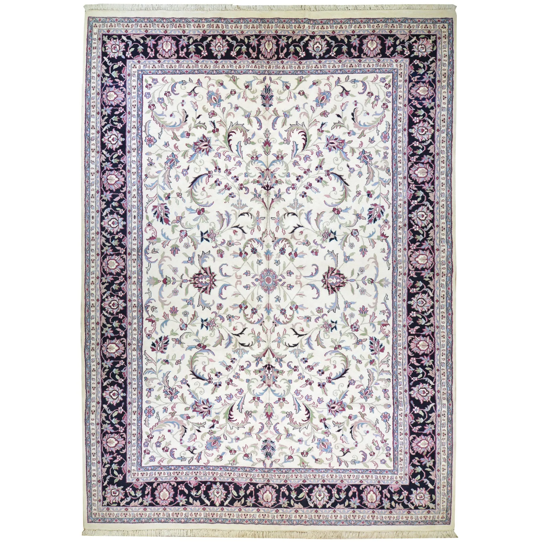 Hand-Knotted Oriental Mahal Design Wool Rug (Size 10.0 X 13.11) Brral-5643