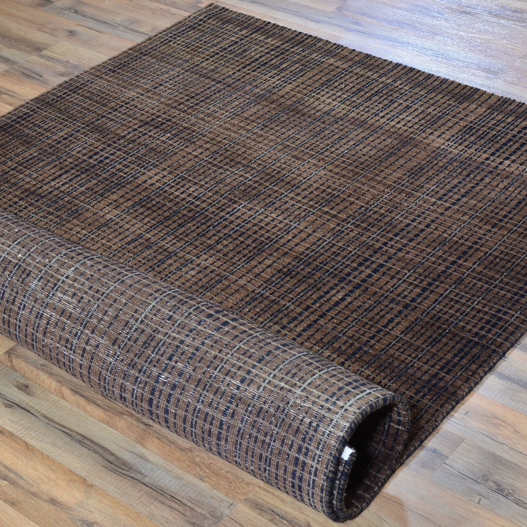 Hand-Knotted Oriental Modern Contemporary Design Wool Handmade Rug (Size 4.0 X 5.11) Cwral-4689