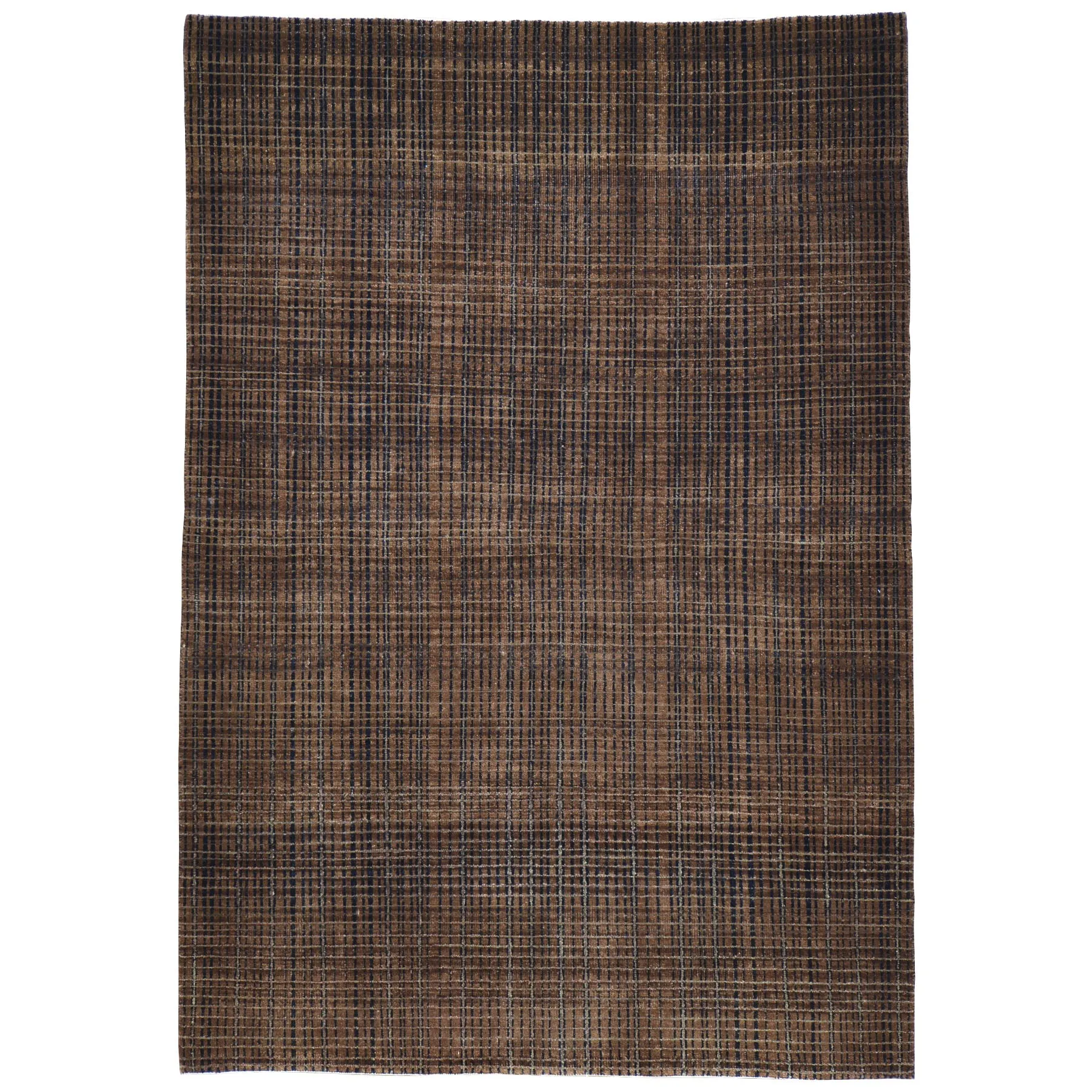 Hand-Knotted Oriental Modern Contemporary Design Wool Handmade Rug (Size 4.0 X 5.11) Cwral-4689