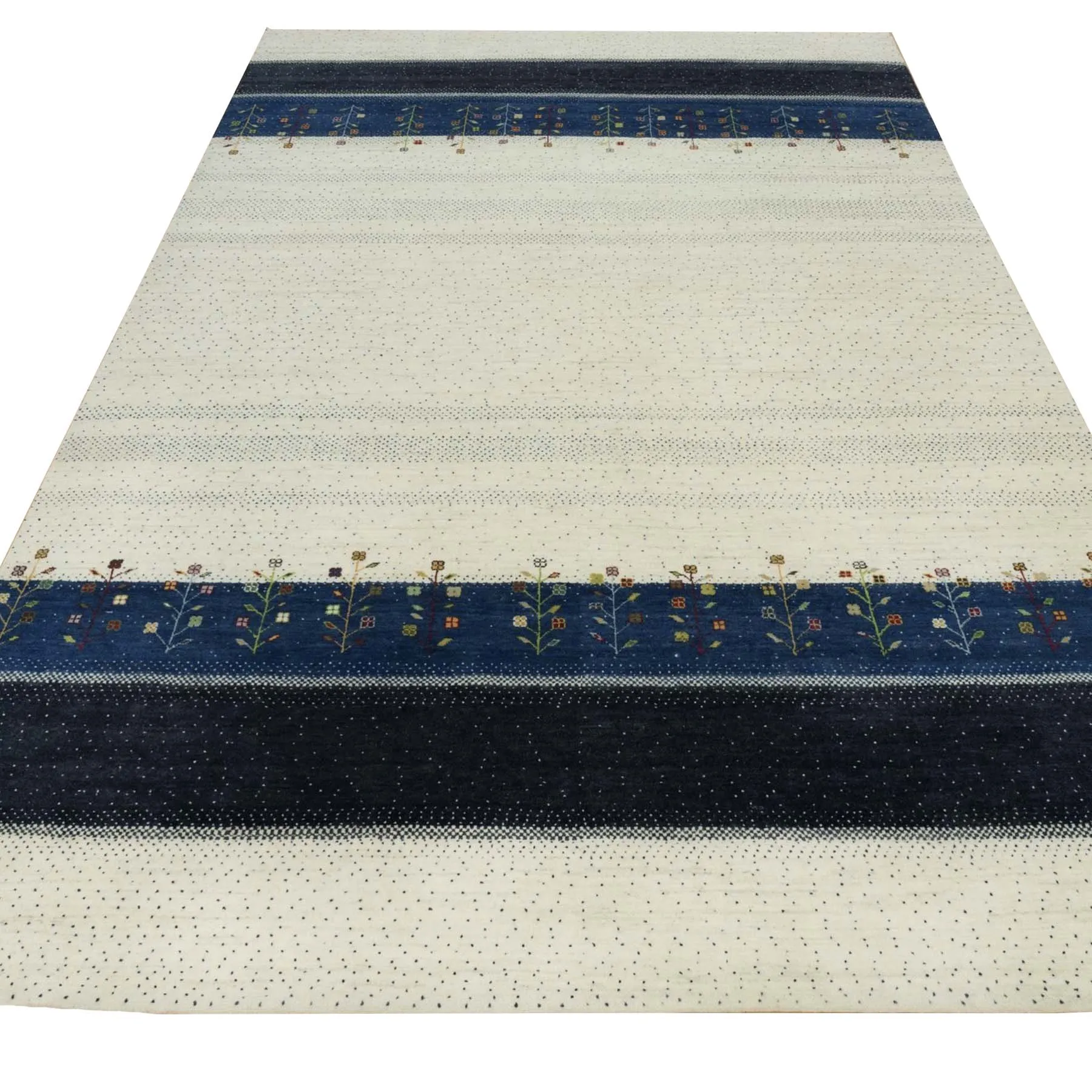 Hand-Knotted Oriental Modern Contemporary Handmade Wool Rug (Size 8.11 X 12.1) Cwral-10587