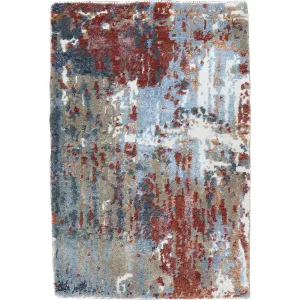 Hand-Knotted Oriental Modern Design Handmade Wool & Silk  Rug (Size 2.0 X 2.11) Cwral-7890