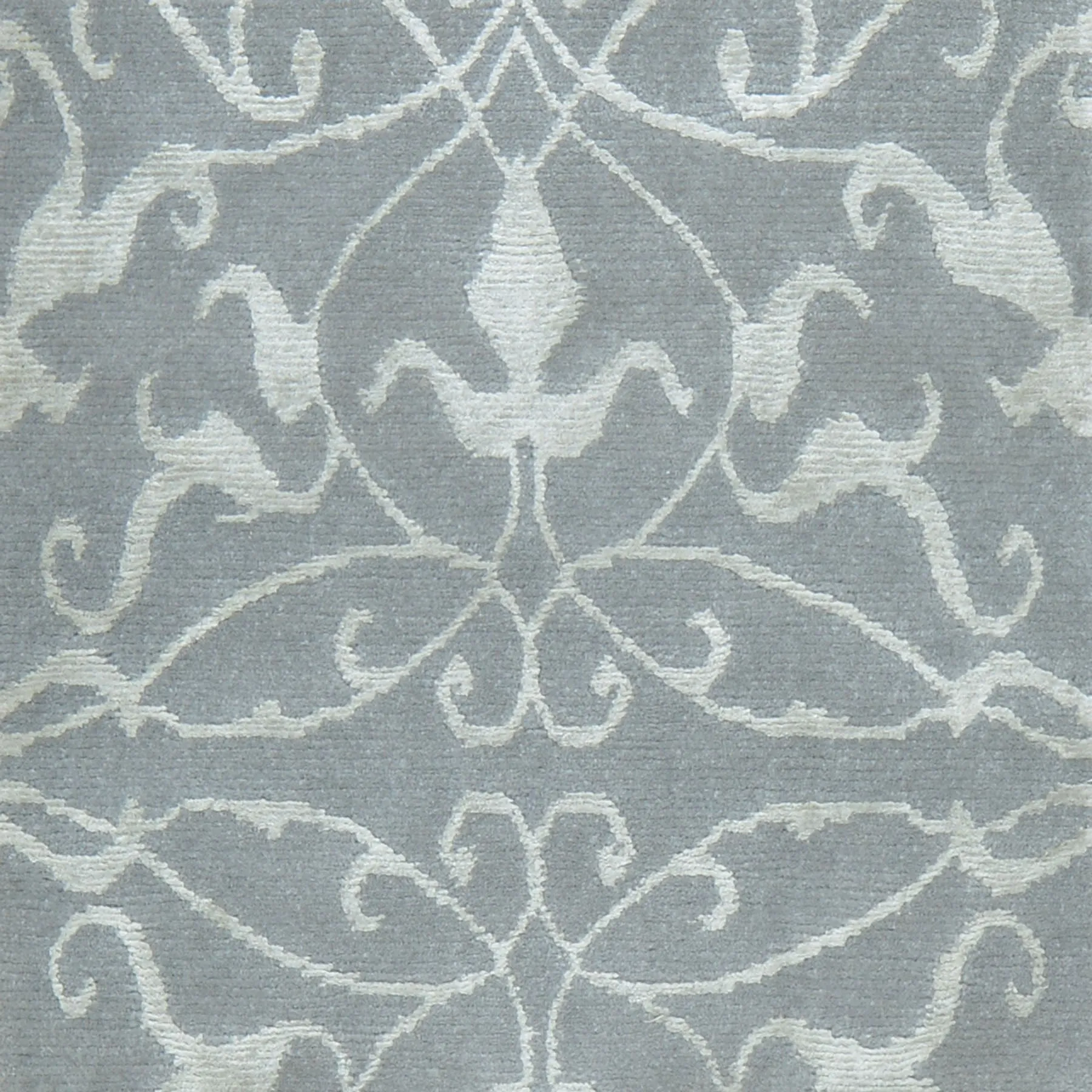 Hand-Knotted Oriental Modern Design Handmade Wool & Silk  Rug (Size 2.0 X 2.11) Cwral-8418