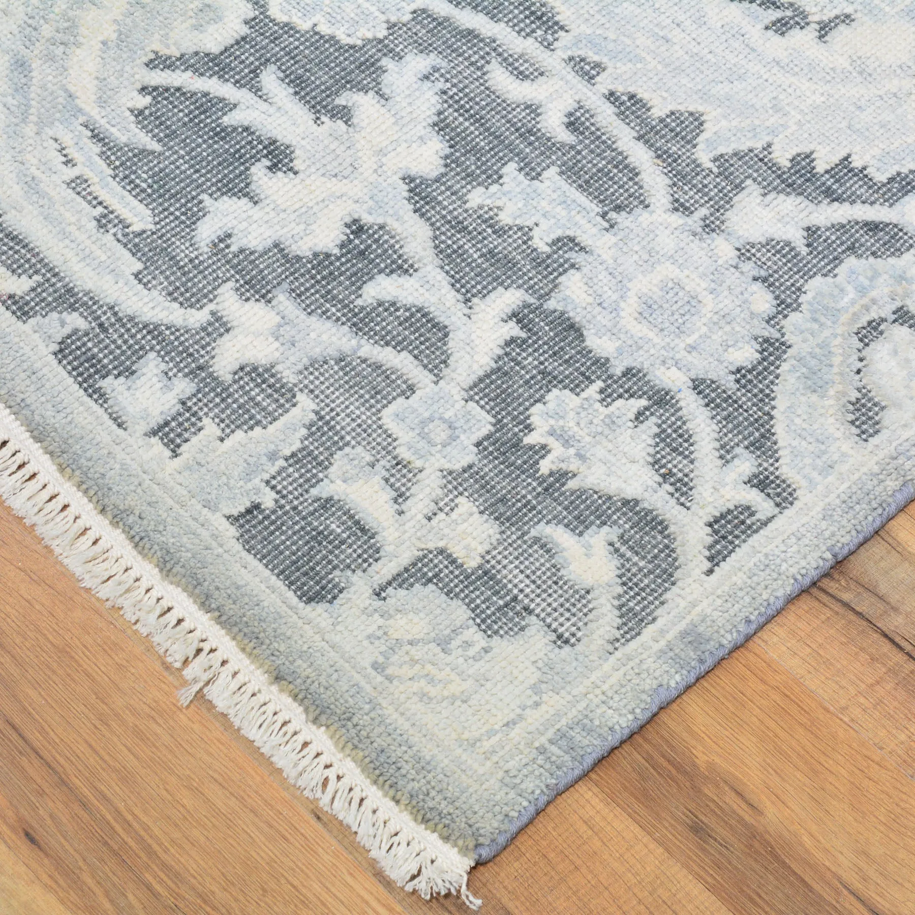 Hand-Knotted Oriental Modern Design Handmade Wool & Silk  Rug (Size 2.0 X 3.0) Cwral-8827