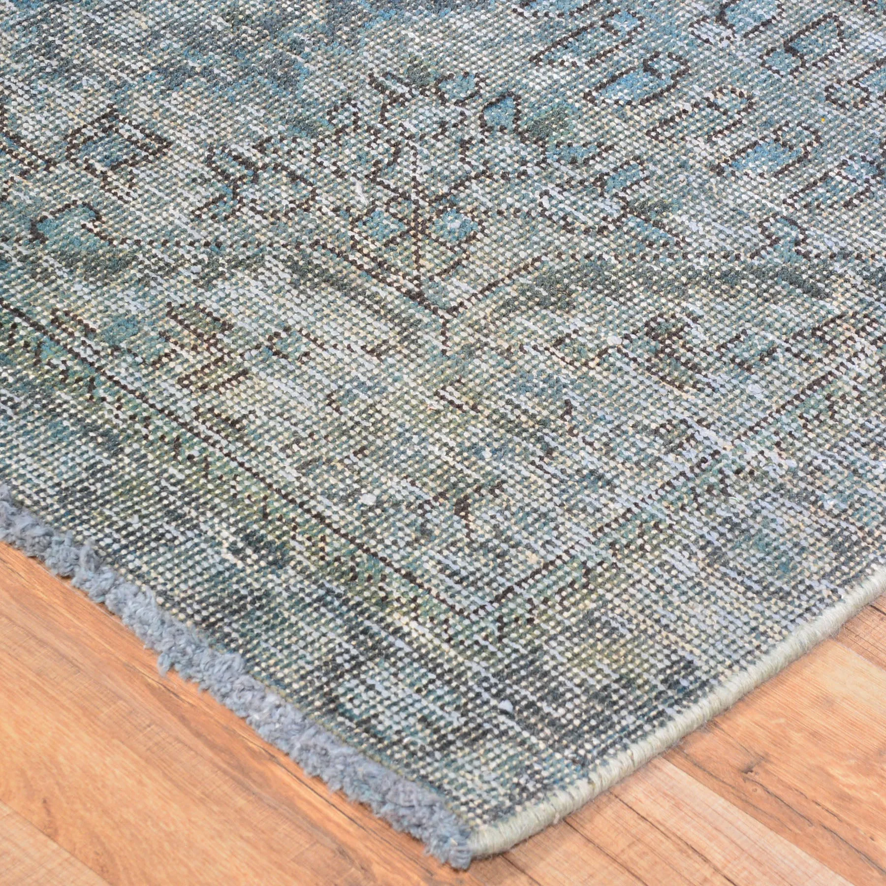Hand-Knotted Oriental Overdyed Handmade Wool Rug (Size 3.3 X 4.10) Cwral-450