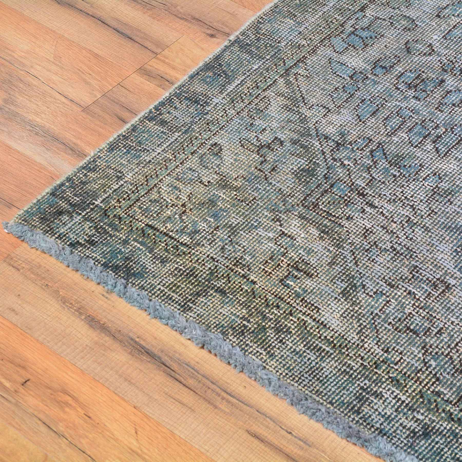 Hand-Knotted Oriental Overdyed Handmade Wool Rug (Size 3.3 X 4.10) Cwral-450