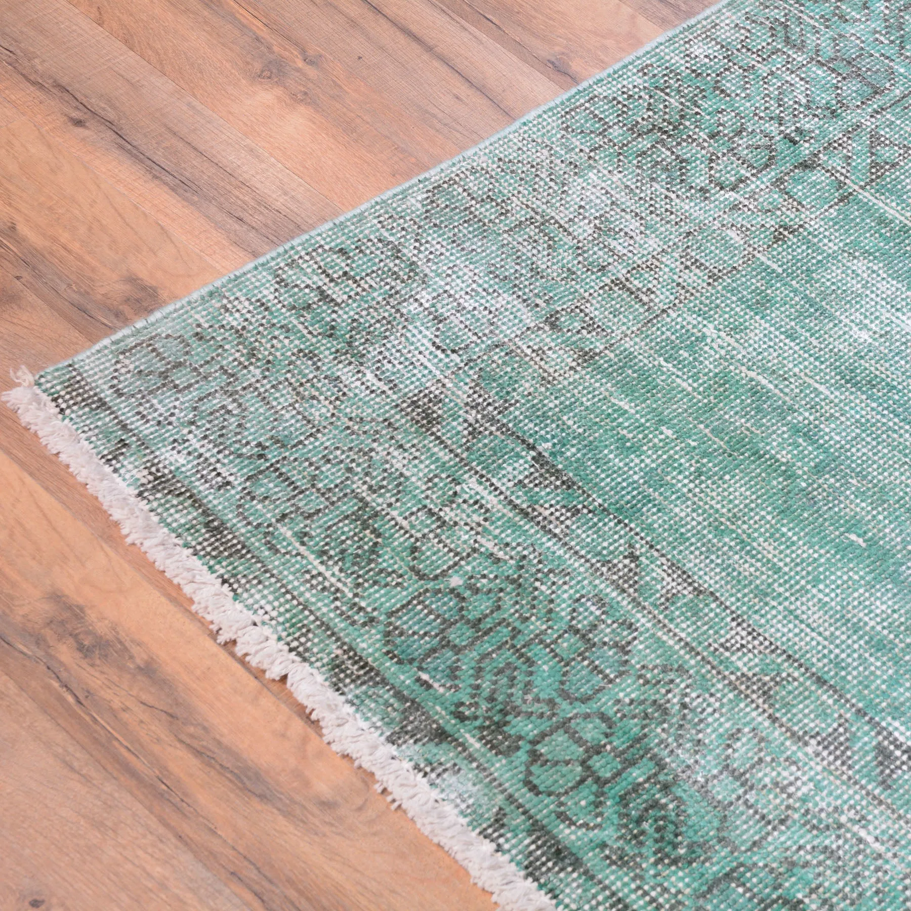 Hand-Knotted Oriental Overdyed Handmade Wool Rug (Size 4.7 X 6.7) Brral-5415