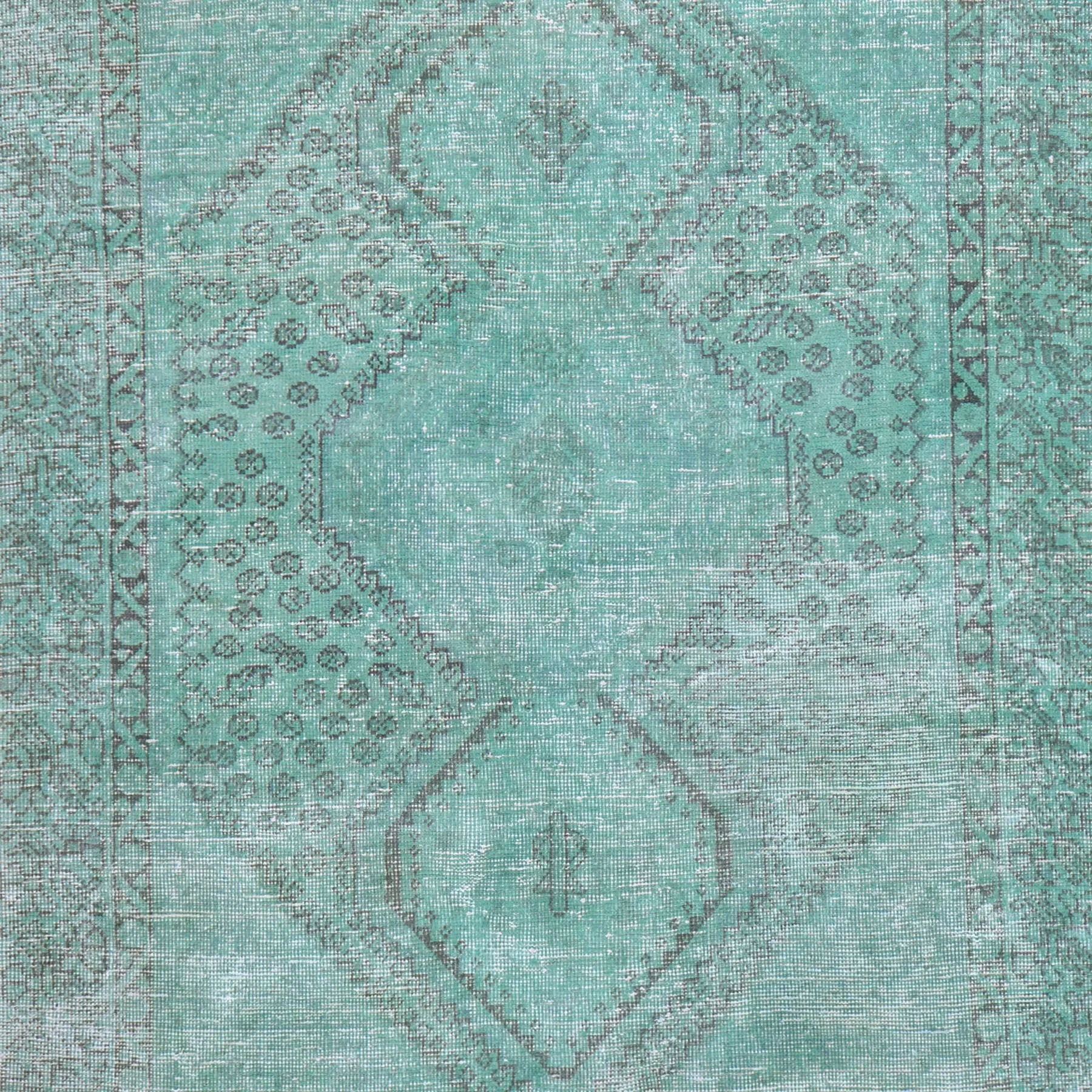 Hand-Knotted Oriental Overdyed Handmade Wool Rug (Size 4.7 X 6.7) Brral-5415