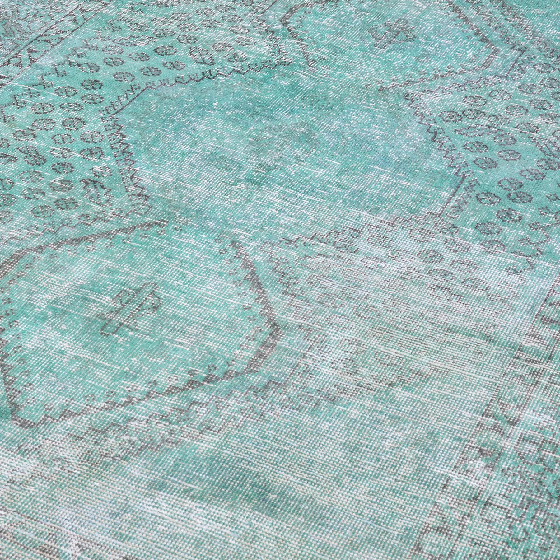 Hand-Knotted Oriental Overdyed Handmade Wool Rug (Size 4.7 X 6.7) Brral-5415