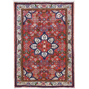 Hand-Knotted Oriental Persian Tribal Handmade Wool Rug (Size 3.6 X 5.0) Cwral-7767
