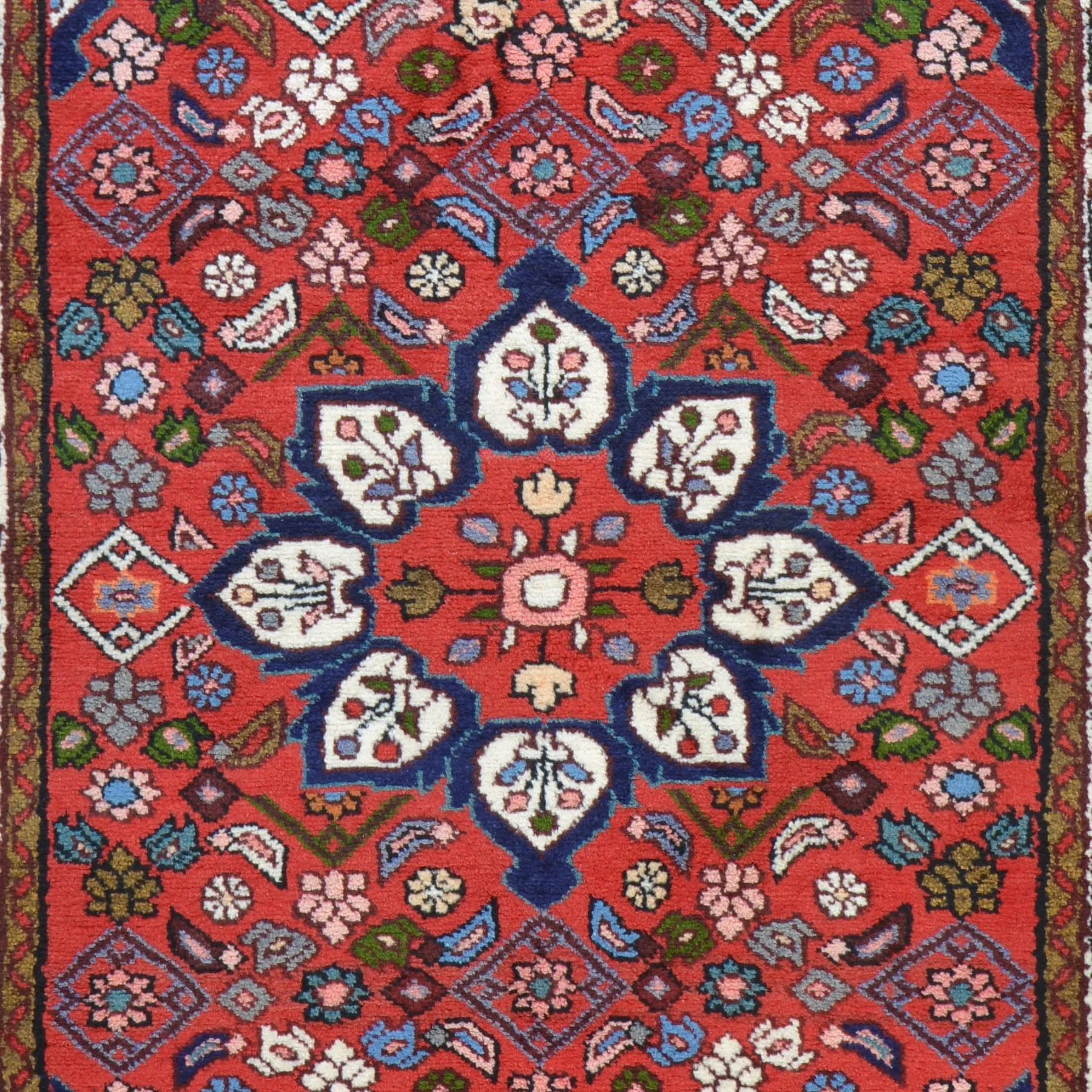Hand-Knotted Oriental Persian Tribal Handmade Wool Rug (Size 3.6 X 5.0) Cwral-7767
