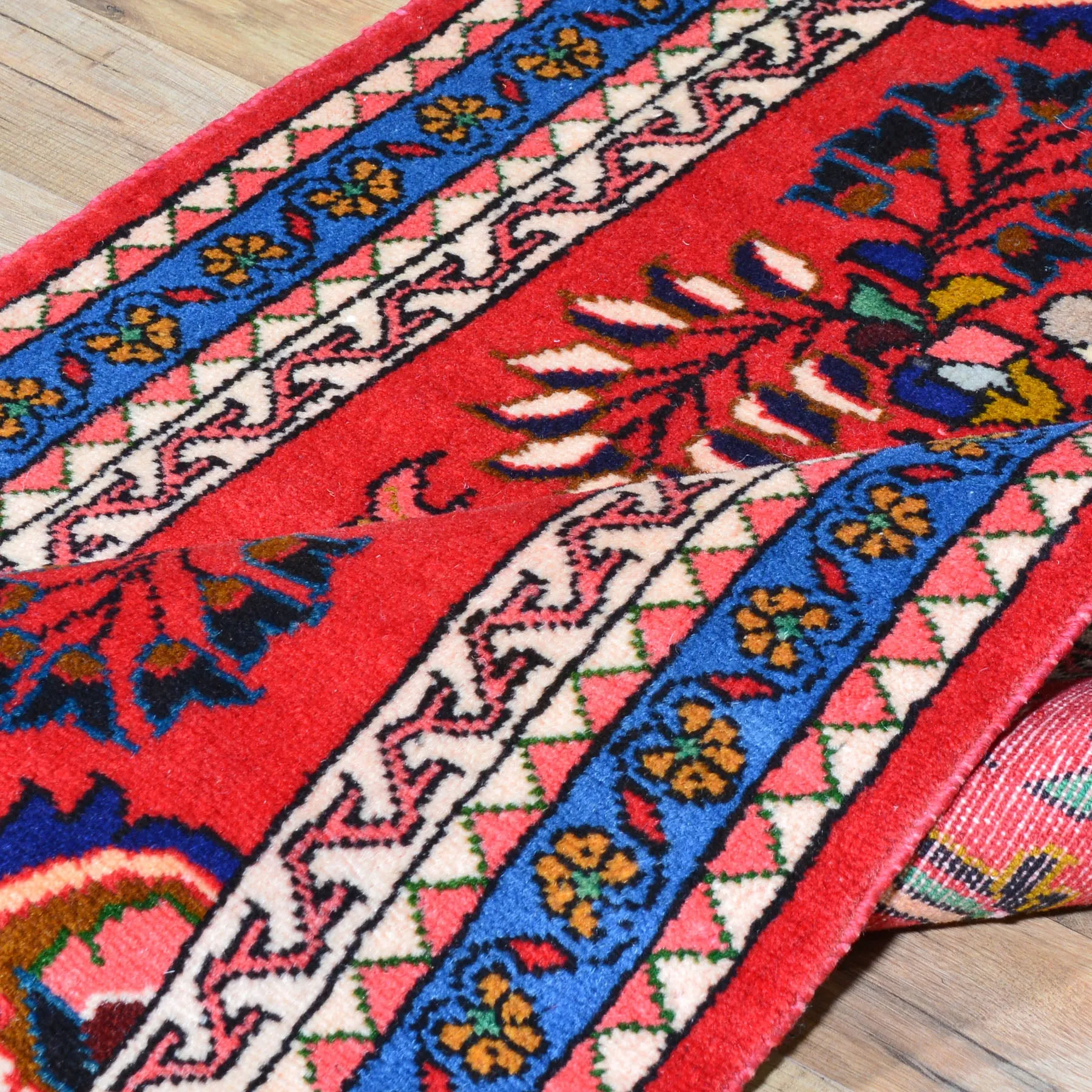 Hand-Knotted Oriental Persian Tribal Wool Rug (Size 2.6 X 4.3) Cwral-7812