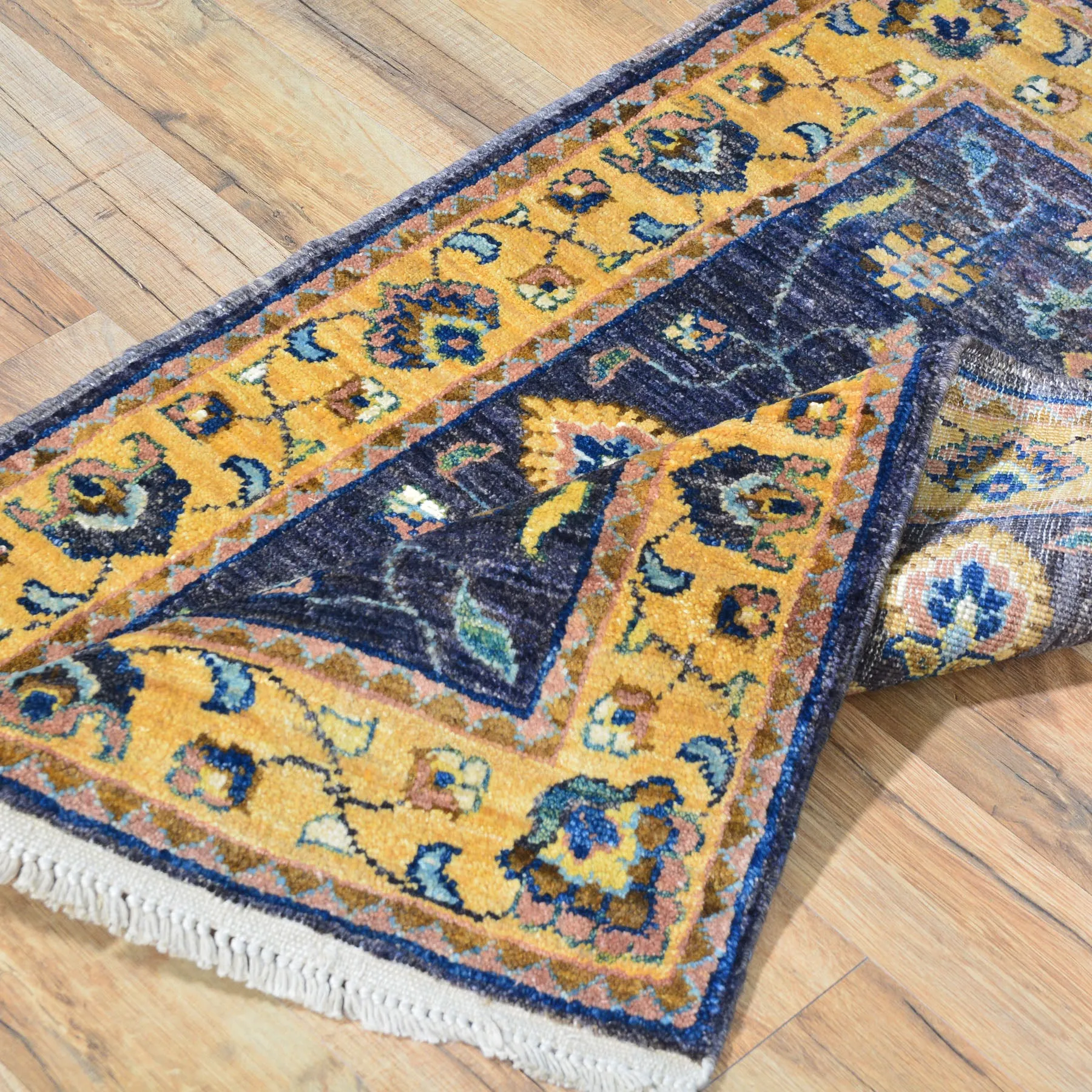Hand-Knotted Oriental Peshawar Chobi Design Handmade Wool Rug (Size 2.0 X 3.0) Cwral-7902