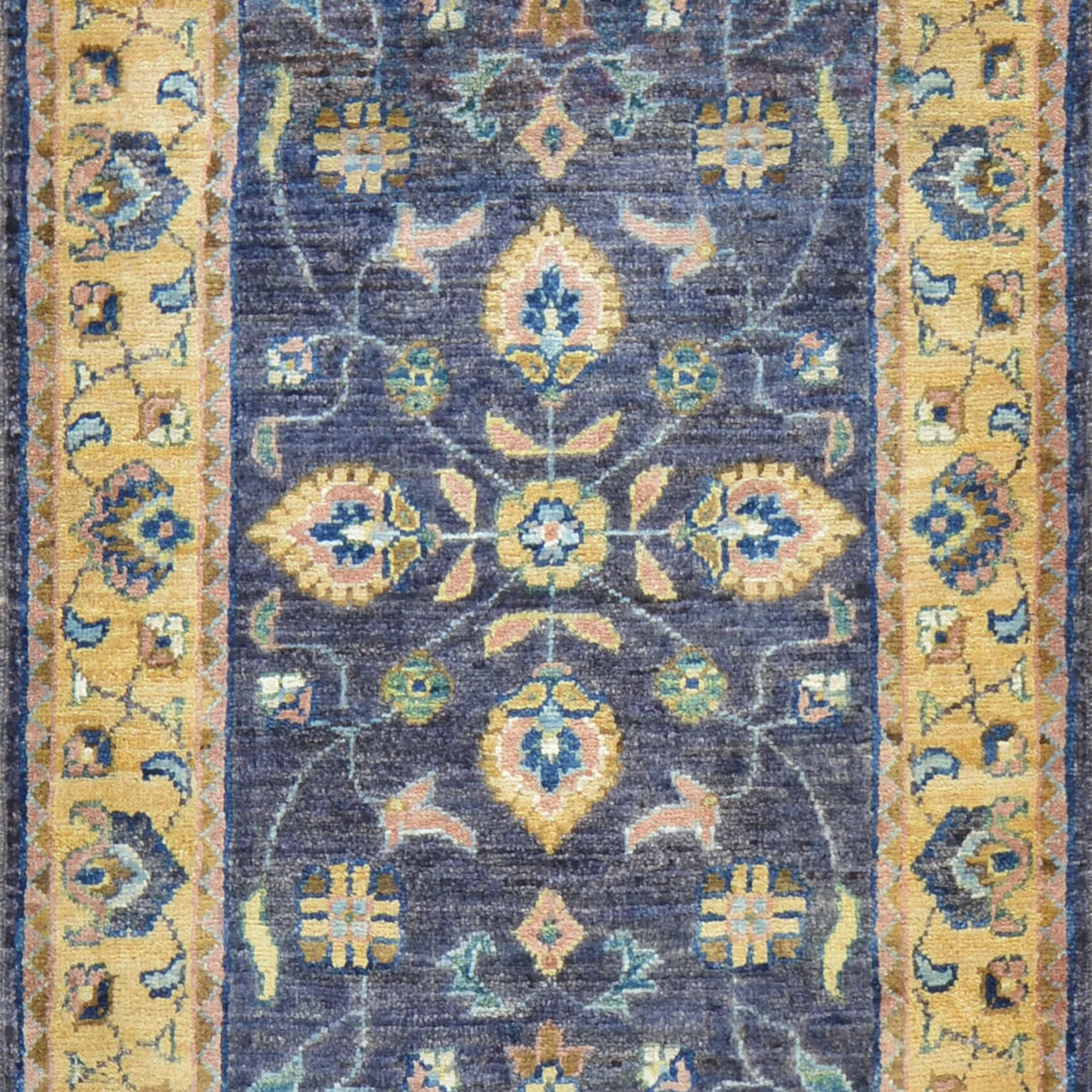 Hand-Knotted Oriental Peshawar Chobi Design Handmade Wool Rug (Size 2.0 X 3.0) Cwral-7902