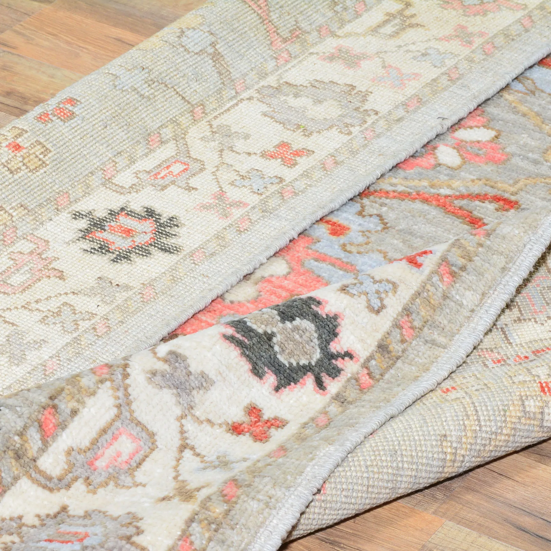 Hand-Knotted Oriental Peshawar Oushak Design Wool Handmade Rug (Size 4.0 X 5.7) Cwral-8136