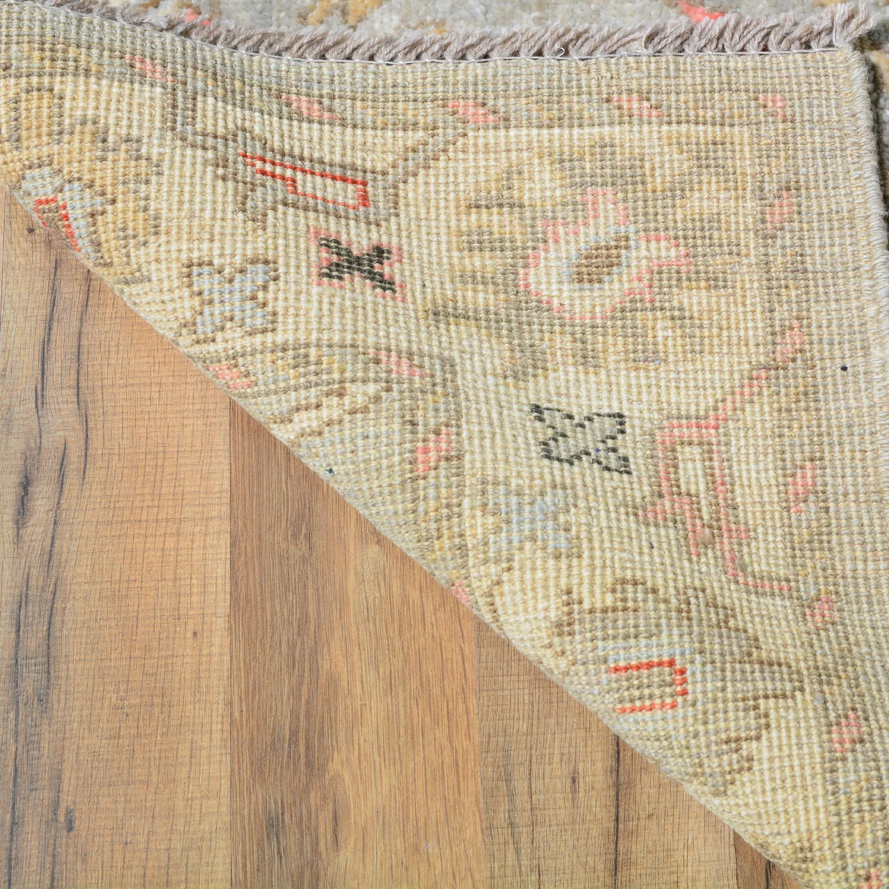Hand-Knotted Oriental Peshawar Oushak Design Wool Handmade Rug (Size 4.0 X 5.7) Cwral-8136