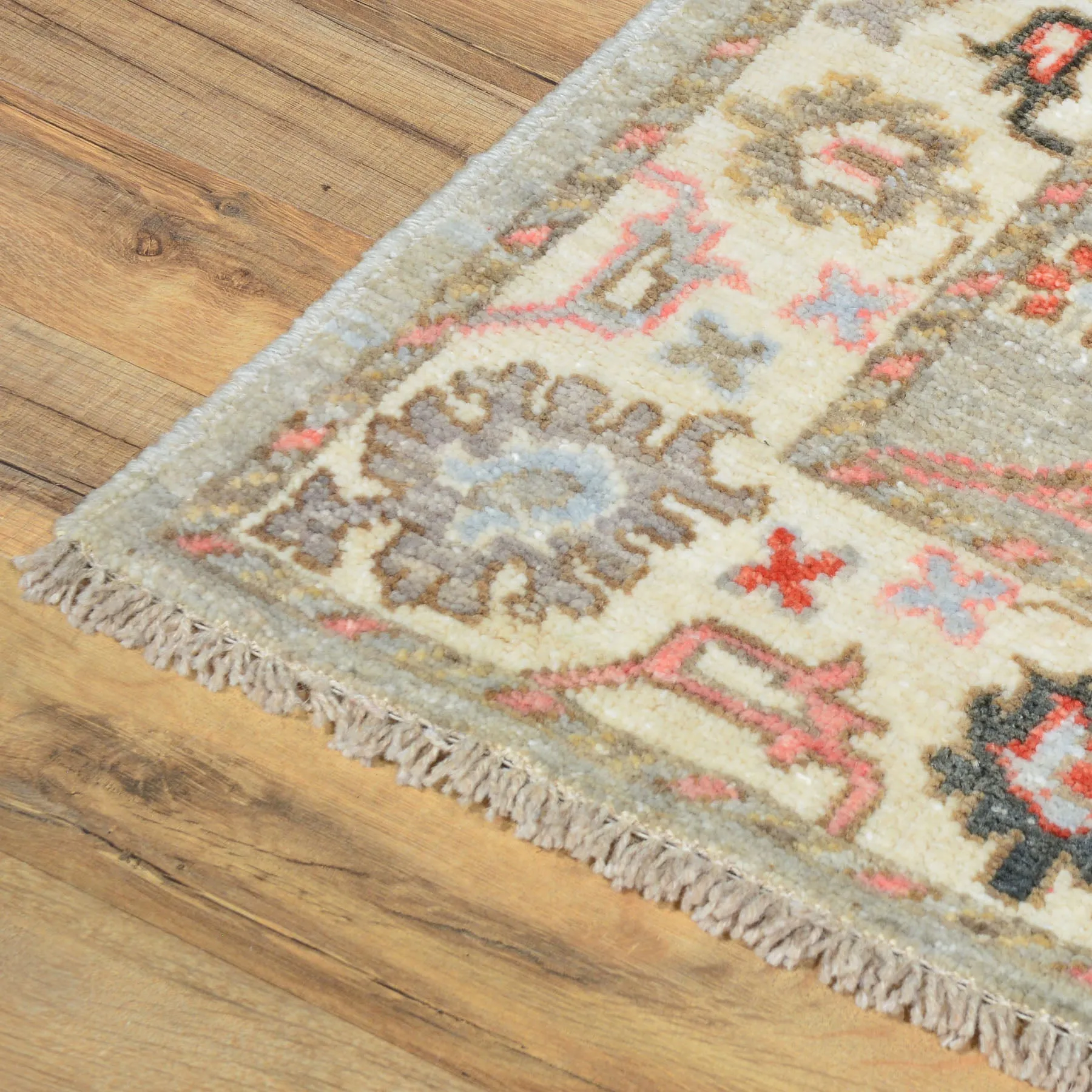 Hand-Knotted Oriental Peshawar Oushak Design Wool Handmade Rug (Size 4.0 X 5.7) Cwral-8136