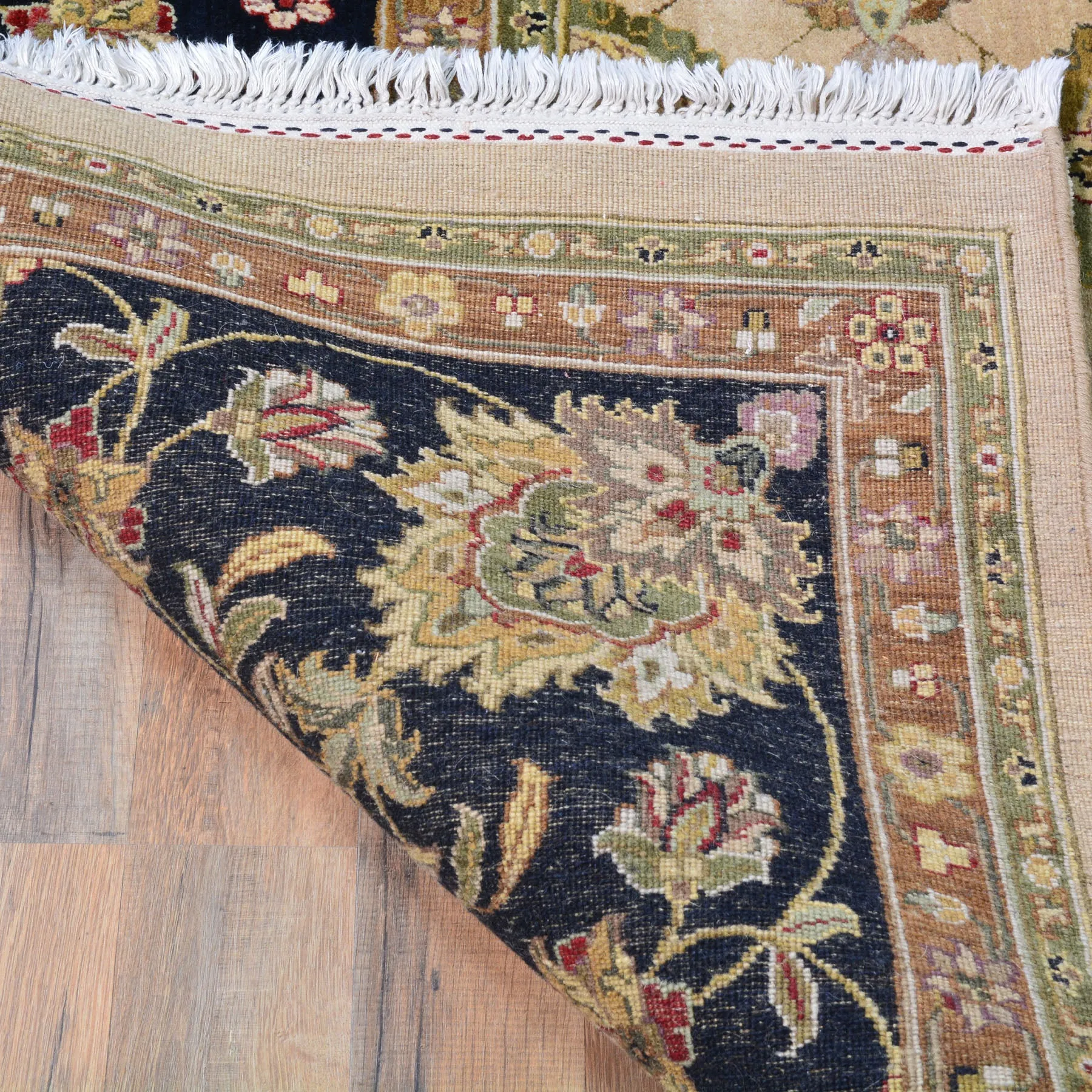 Hand-Knotted Oriental Tabriz Design Handmade Wool Rug (Size 10.1 X 14.0) Cwral-8670