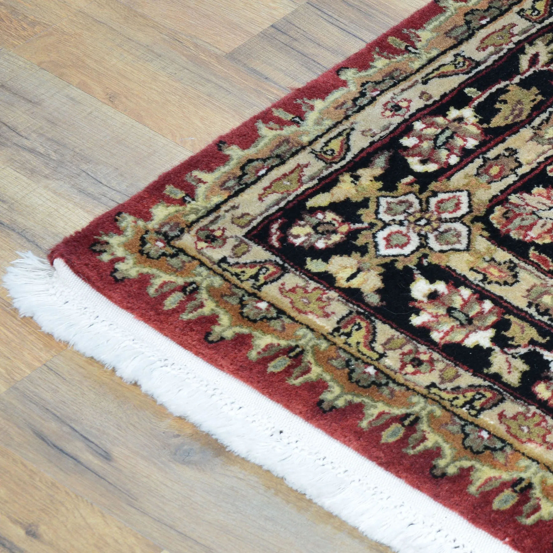 Hand-Knotted Oriental Tabriz Revival Design Handmade Wool Rug (Size 5.11 X 9.0) Cwral-8634