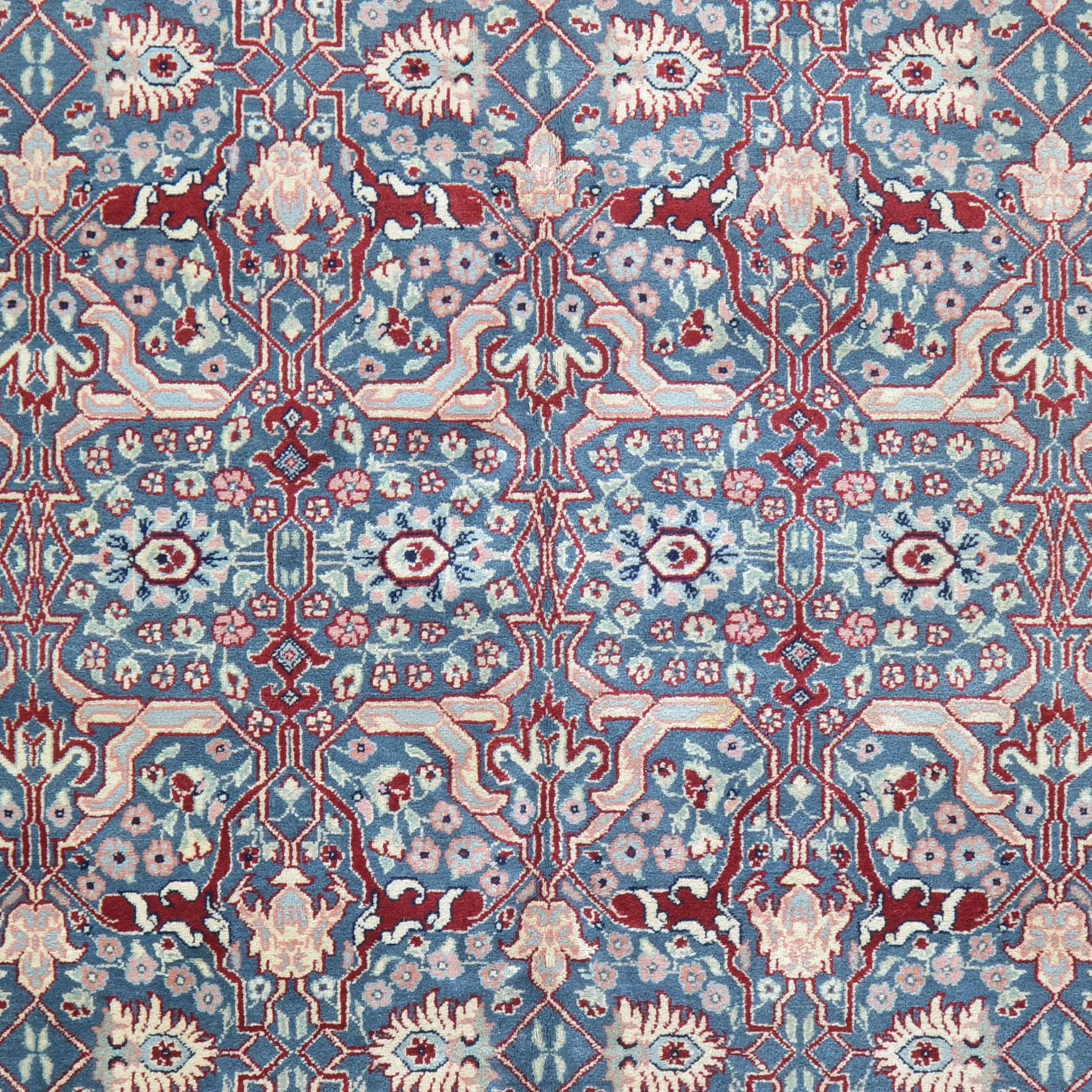 Hand-Knotted Oriental Traditional Design Handmade Wool Rug (Size 9.0 X 12.4) Cwral-8817