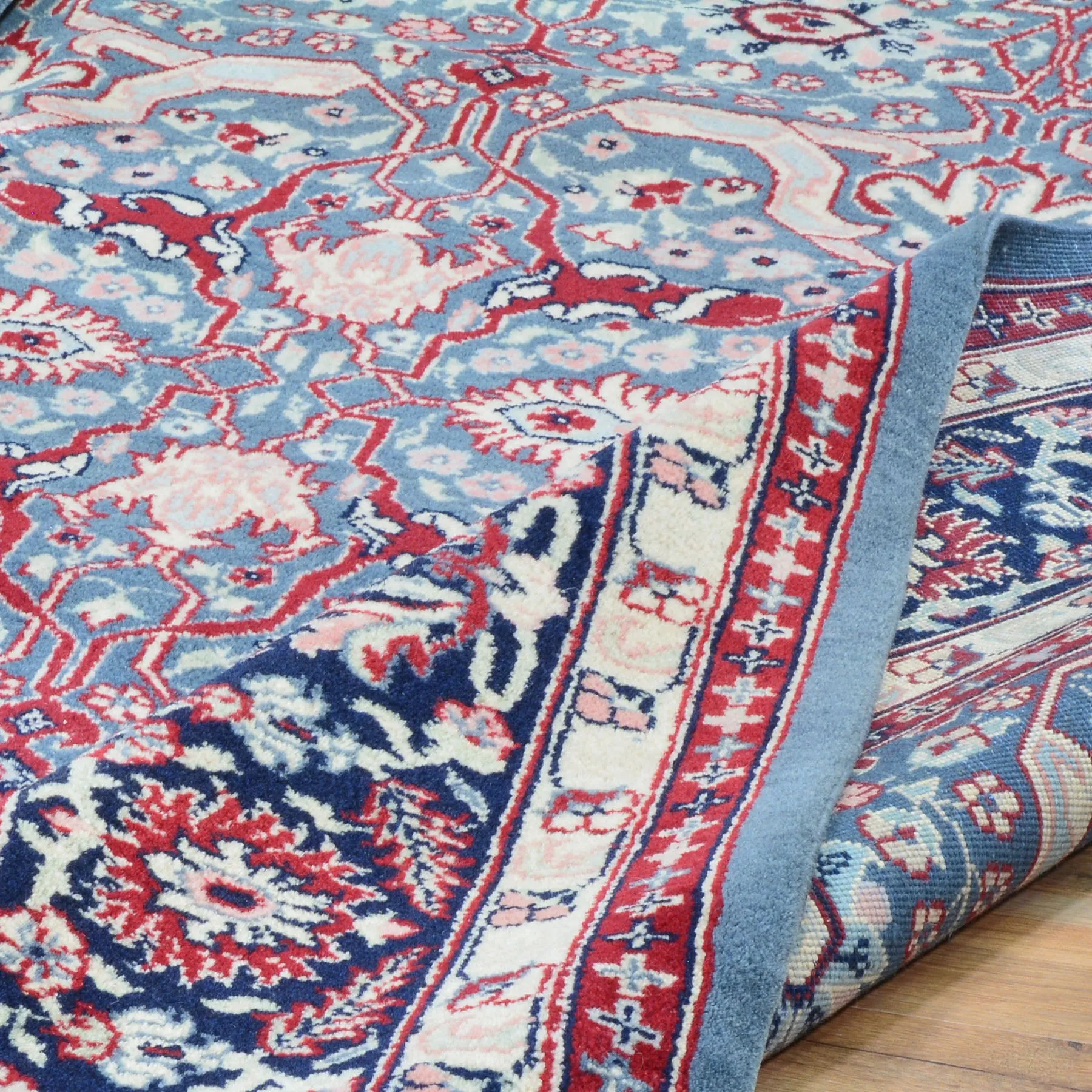 Hand-Knotted Oriental Traditional Design Handmade Wool Rug (Size 9.0 X 12.4) Cwral-8817