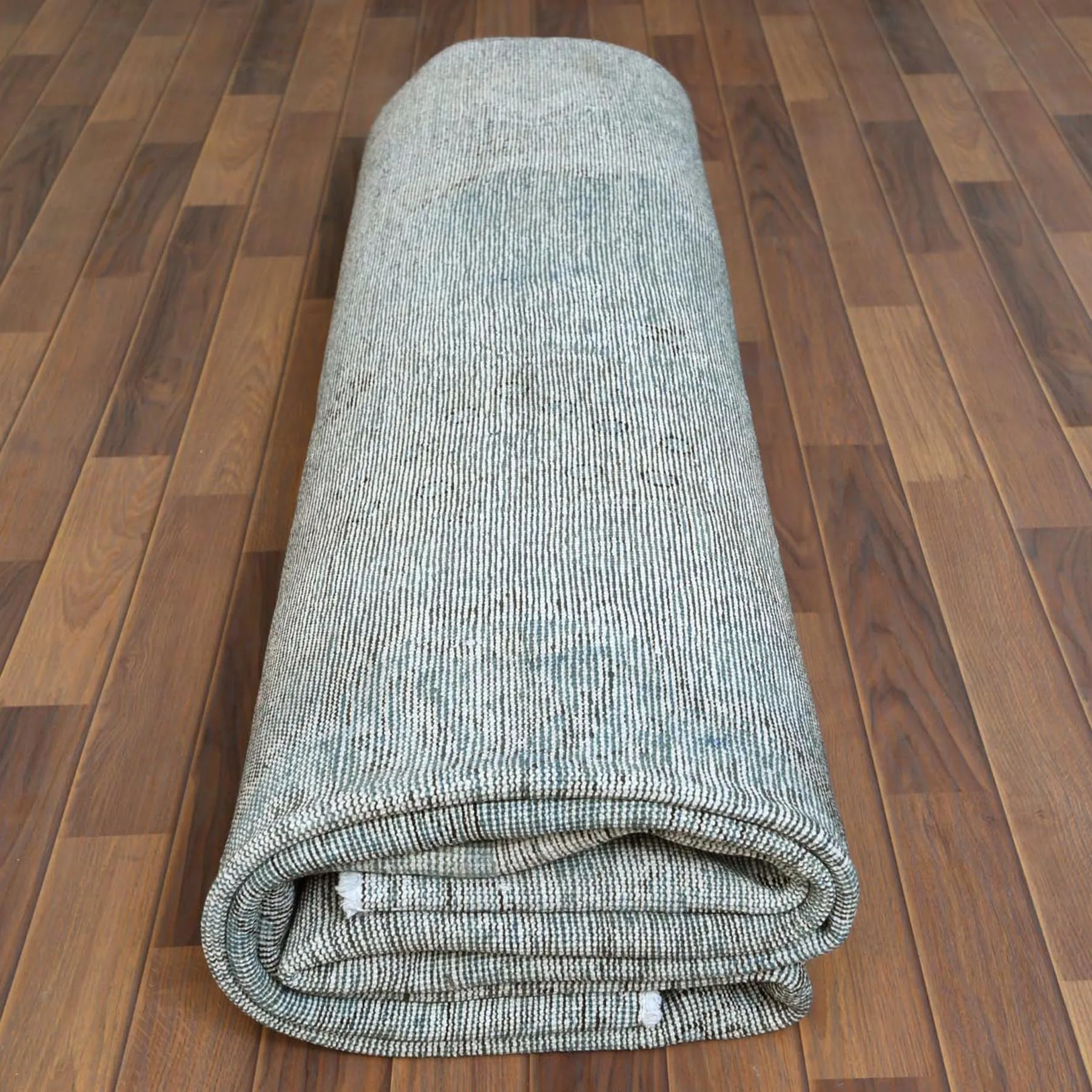 Hand-Knotted Over-dyed Handmade Modern Design Wool Rug (Size 9.8 X 12.1) Cwral-8553