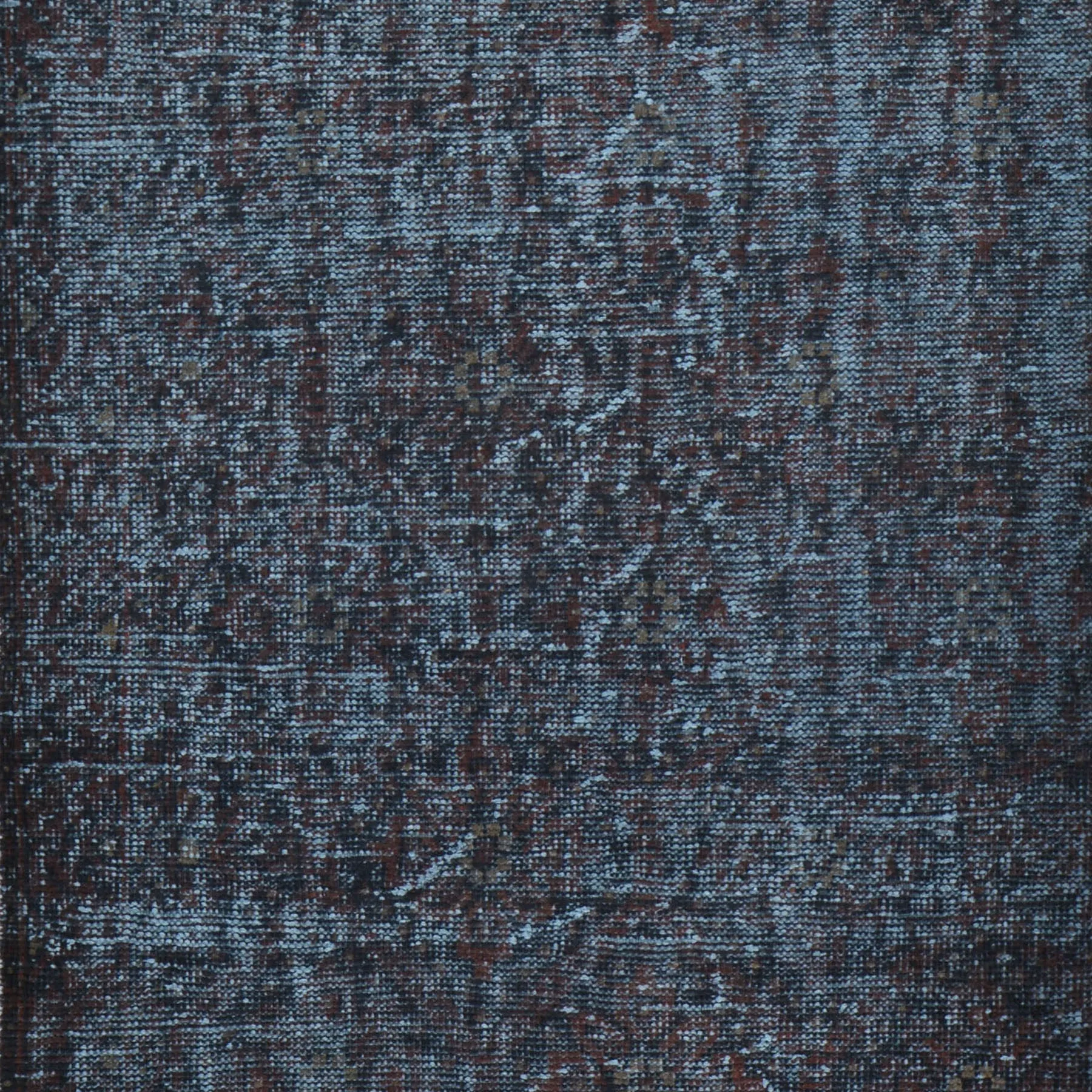 Hand-Knotted Overdyed Persian Traditional Handmade Wool Rug (Size 3.1 X 3.8) Cwrsf-42