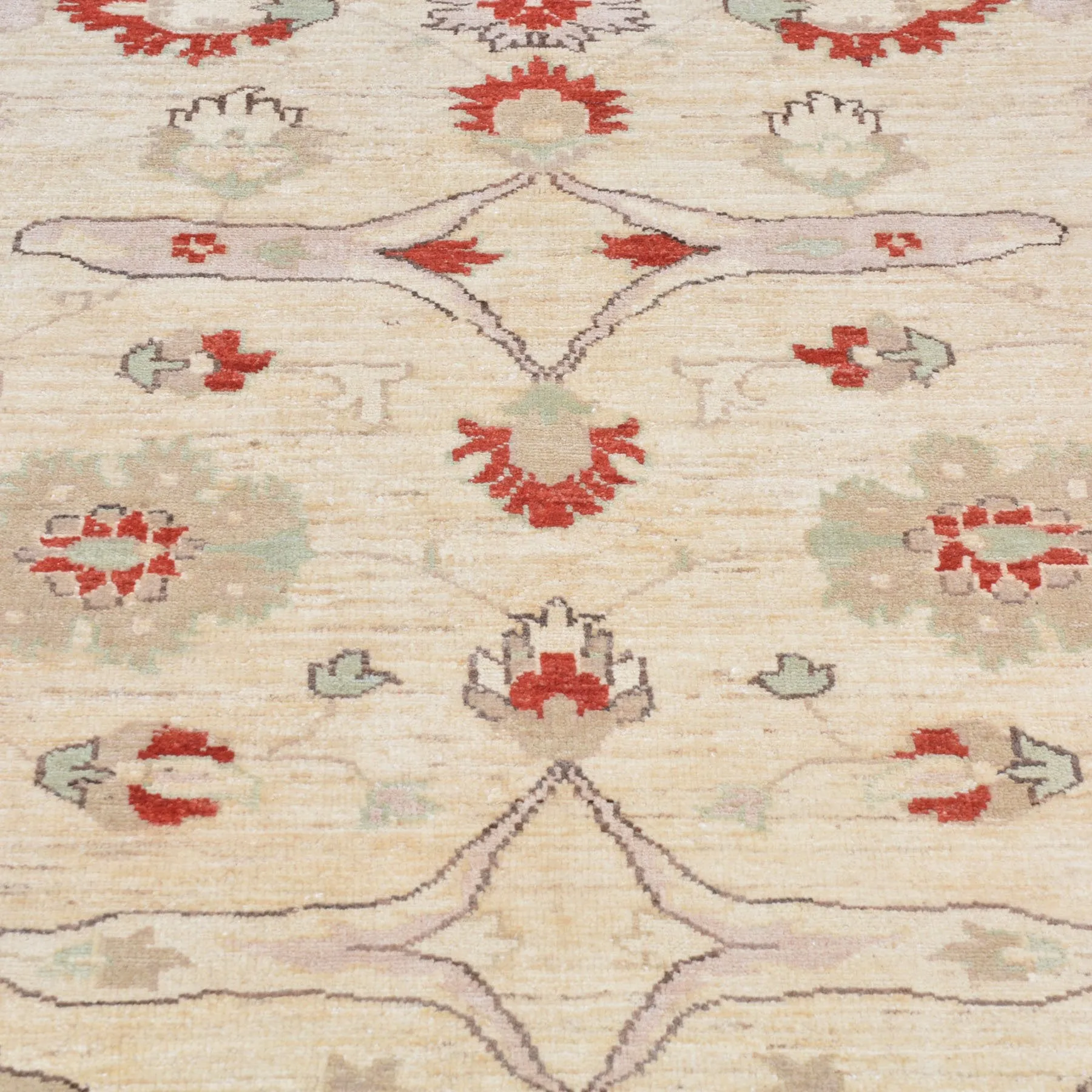 Hand-Knotted Peshawar Chobi Oriental Wool Handmade Rug (Size 8.0 X 9.10) Brral-2592
