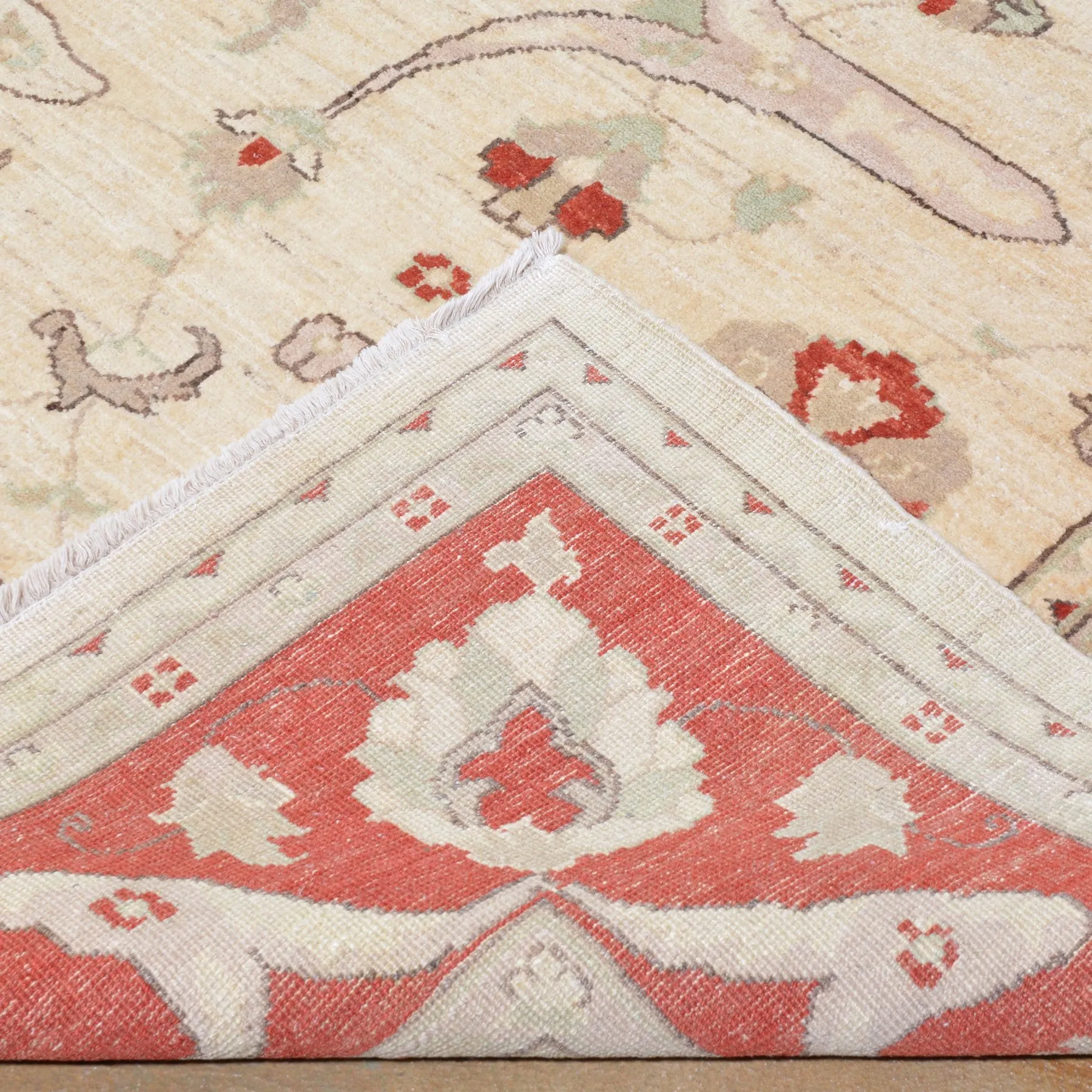 Hand-Knotted Peshawar Chobi Oriental Wool Handmade Rug (Size 8.0 X 9.10) Brral-2592