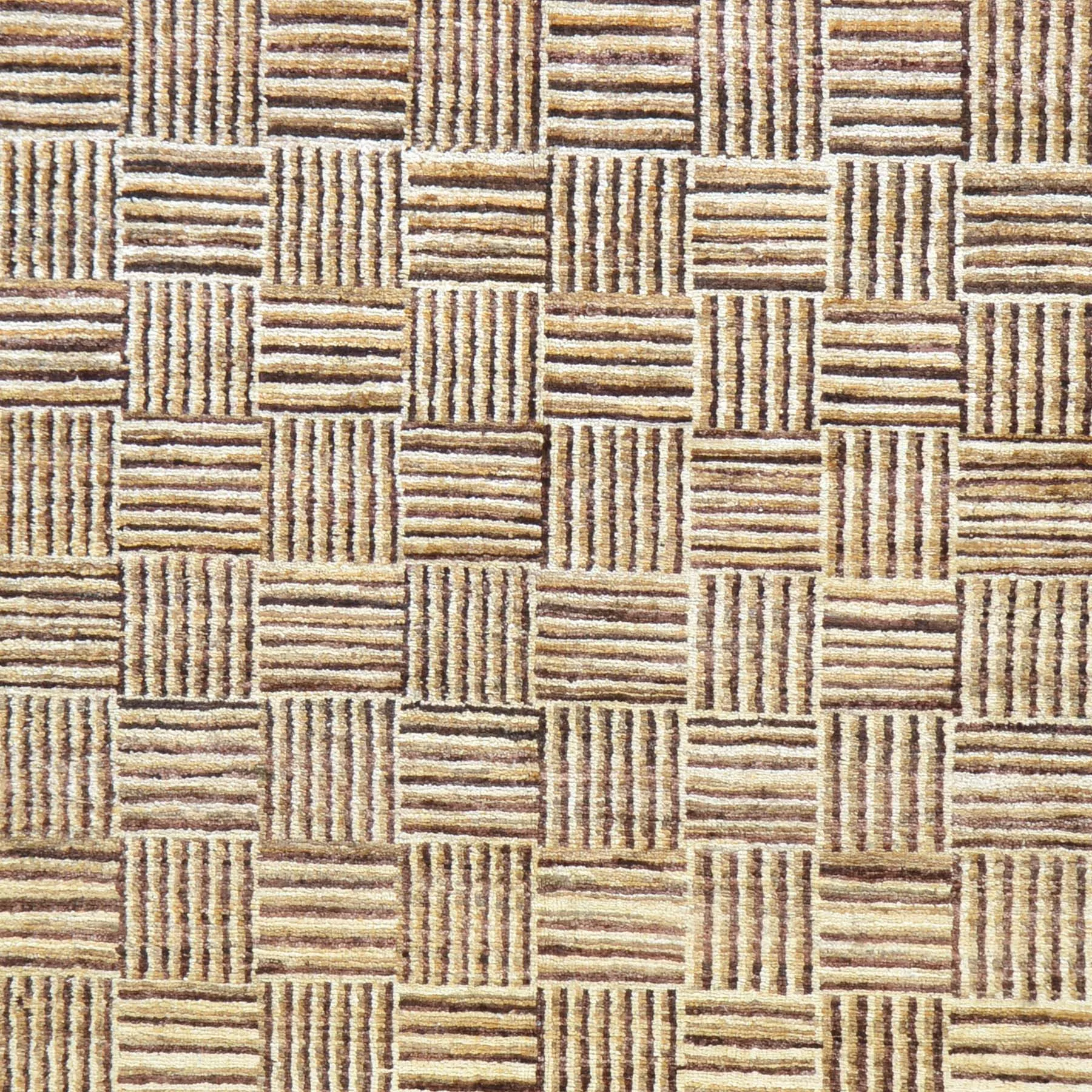 Hand-Knotted Peshawar Tribal Gabbeh Design Wool Rug (Size 5.11 X 8.7) Brral-909