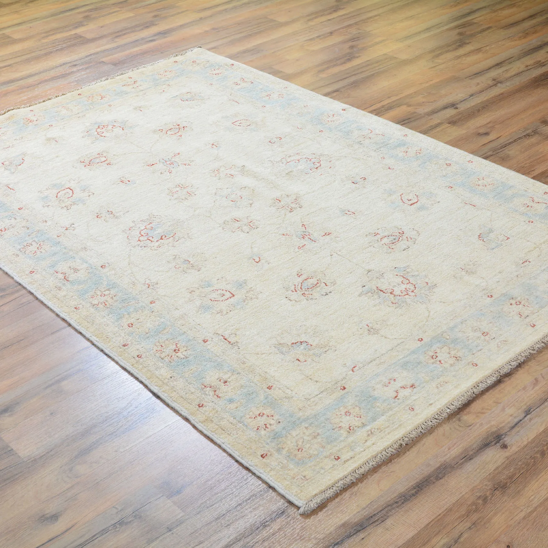 Hand-Knotted Traditional Chobi Oushak Design Wool Rug (Size 3.10 X 5.10) Brral-615