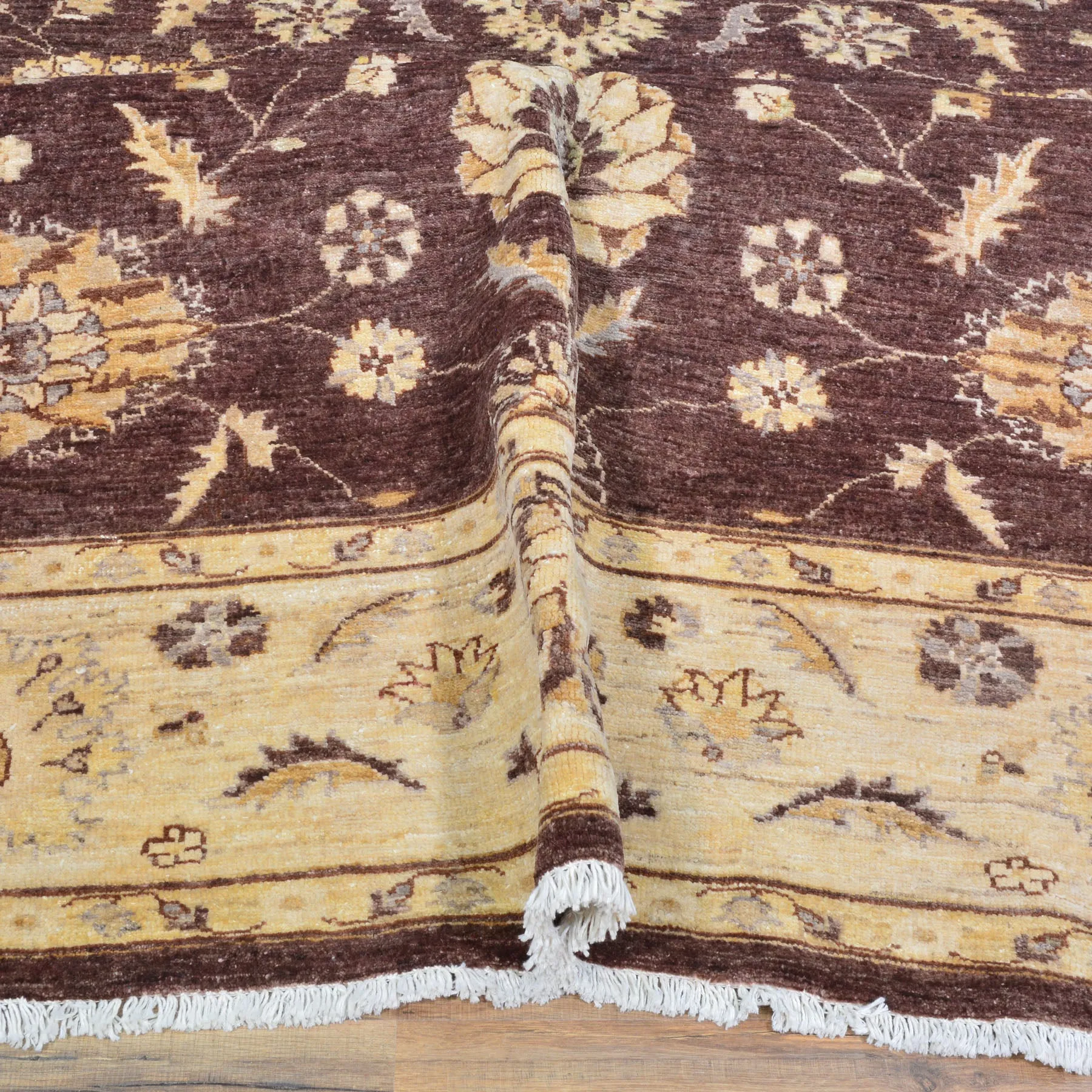 Hand-Knotted Tribal Chobi Traditional Design Wool Oriental Rug (Size 8.11 X 11.8) Cwral-6465