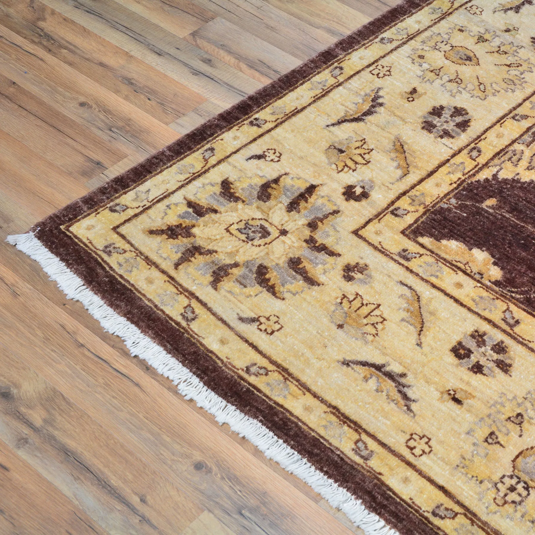 Hand-Knotted Tribal Chobi Traditional Design Wool Oriental Rug (Size 8.11 X 11.8) Cwral-6465