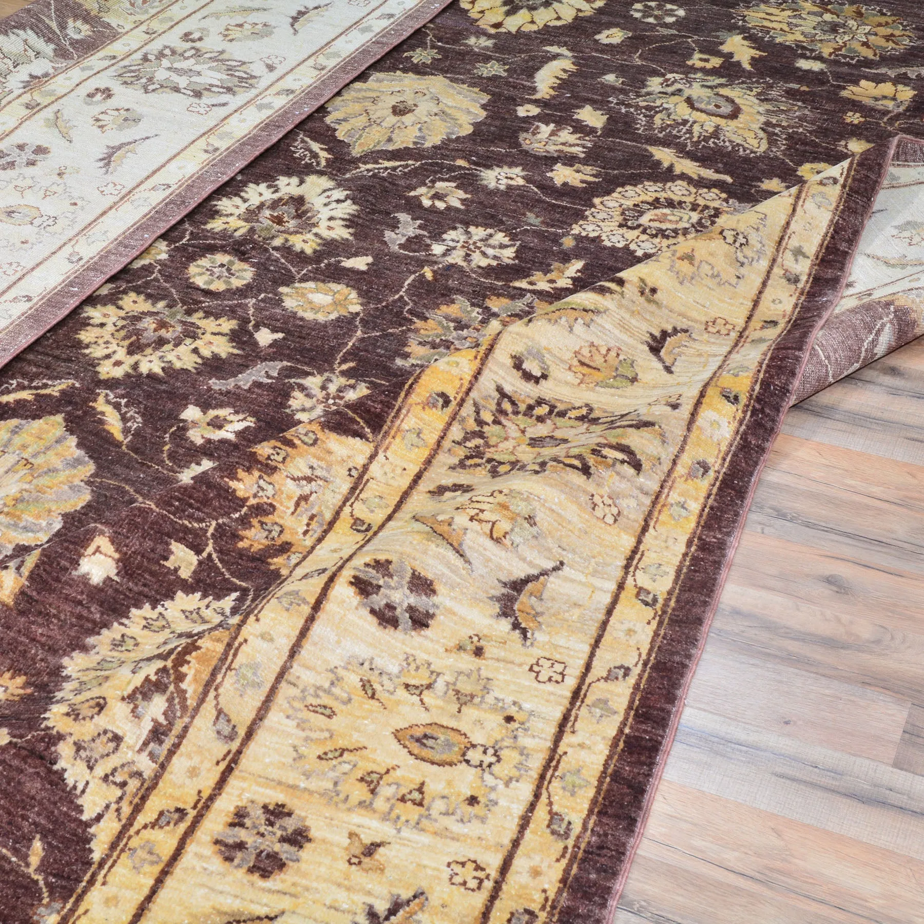 Hand-Knotted Tribal Chobi Traditional Design Wool Oriental Rug (Size 8.11 X 11.8) Cwral-6465