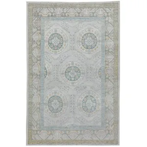 Hand-Knotted Tribal Oriental Design Wool Handmade Rug (Size 3.10 X 5.10) Cwral-9105