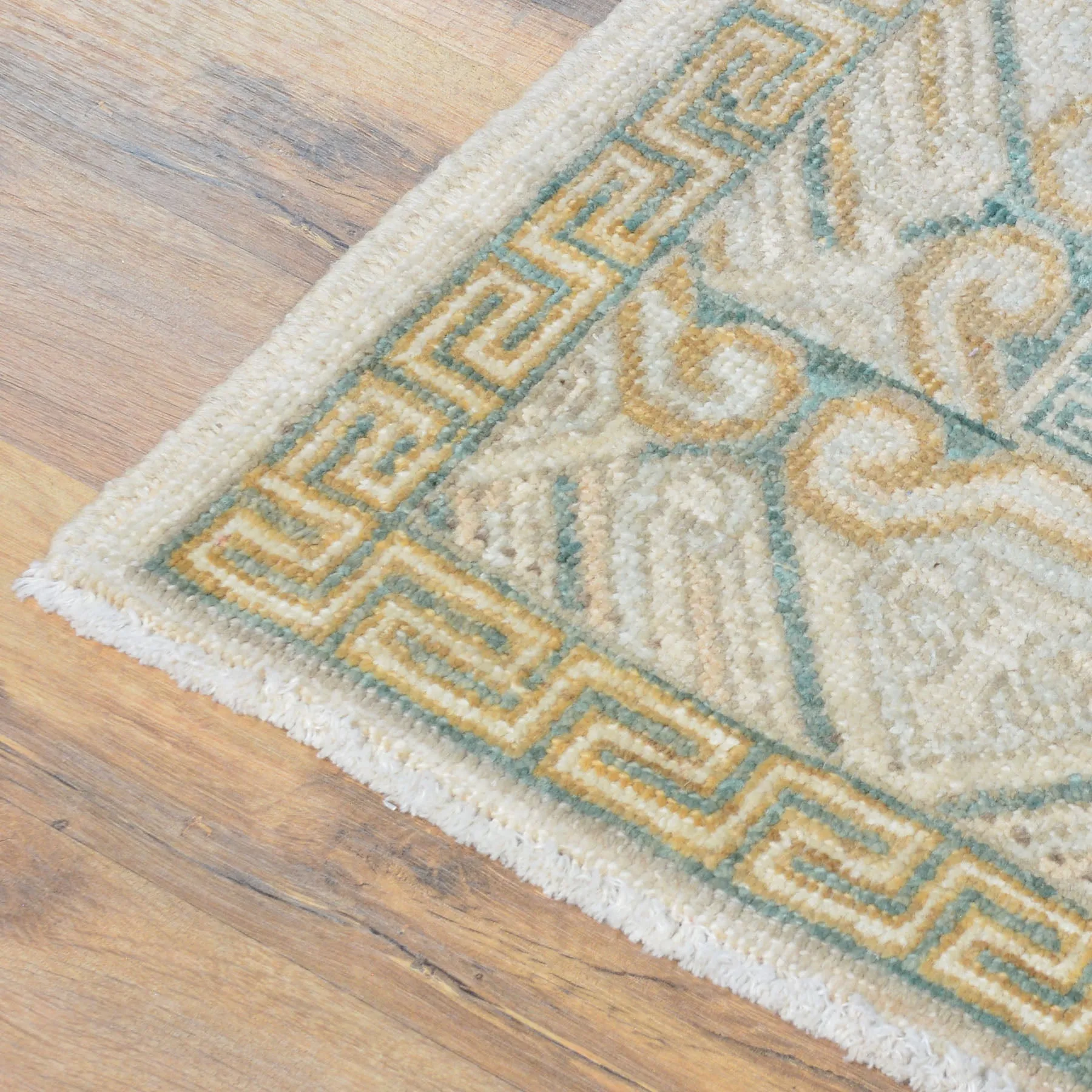 Hand-Knotted Tribal Oriental Design Wool Handmade Rug (Size 3.10 X 5.10) Cwral-9105