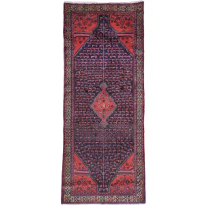 Hand-Knotted Tribal Persian Traditional Handmade Oriental Wool Rug (Size 4.2 X 9.10) Cwral-1428