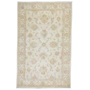 Hand-Knotted Tribal Peshawar Chobi Handmade Wool Rug (Size 5.1 X 8.1) Brral-3948
