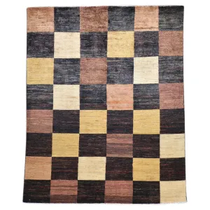 Hand-Knotted Tribal Peshawar Design Gabbeh Wool Rug (Size 4.11 X 6.5) Brral-834
