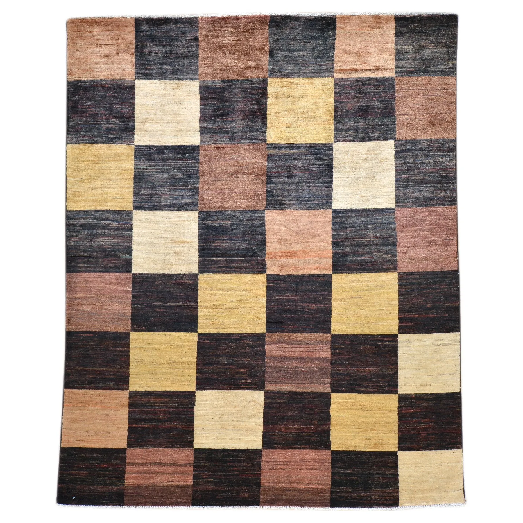 Hand-Knotted Tribal Peshawar Design Gabbeh Wool Rug (Size 4.11 X 6.5) Brral-834