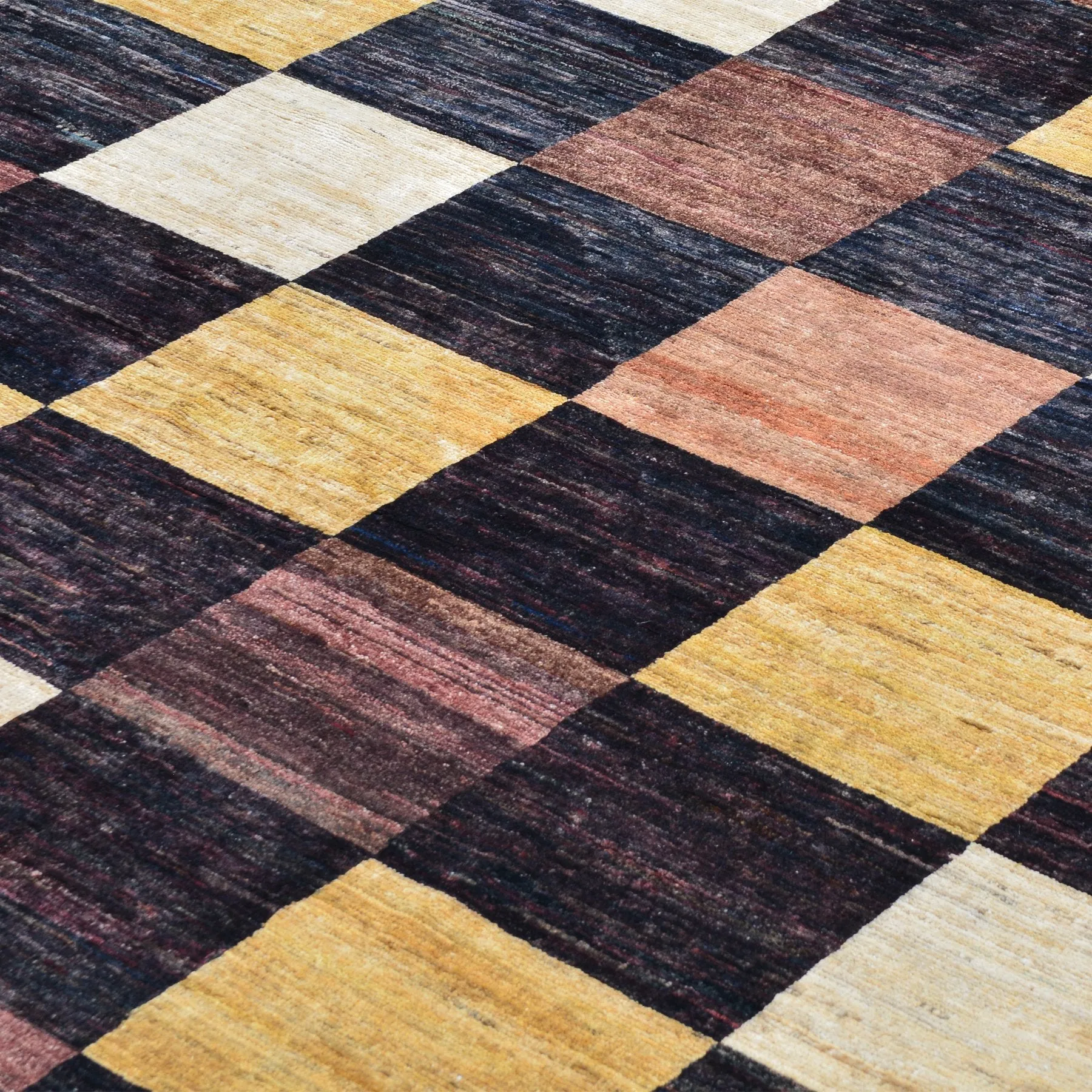 Hand-Knotted Tribal Peshawar Design Gabbeh Wool Rug (Size 4.11 X 6.5) Brral-834